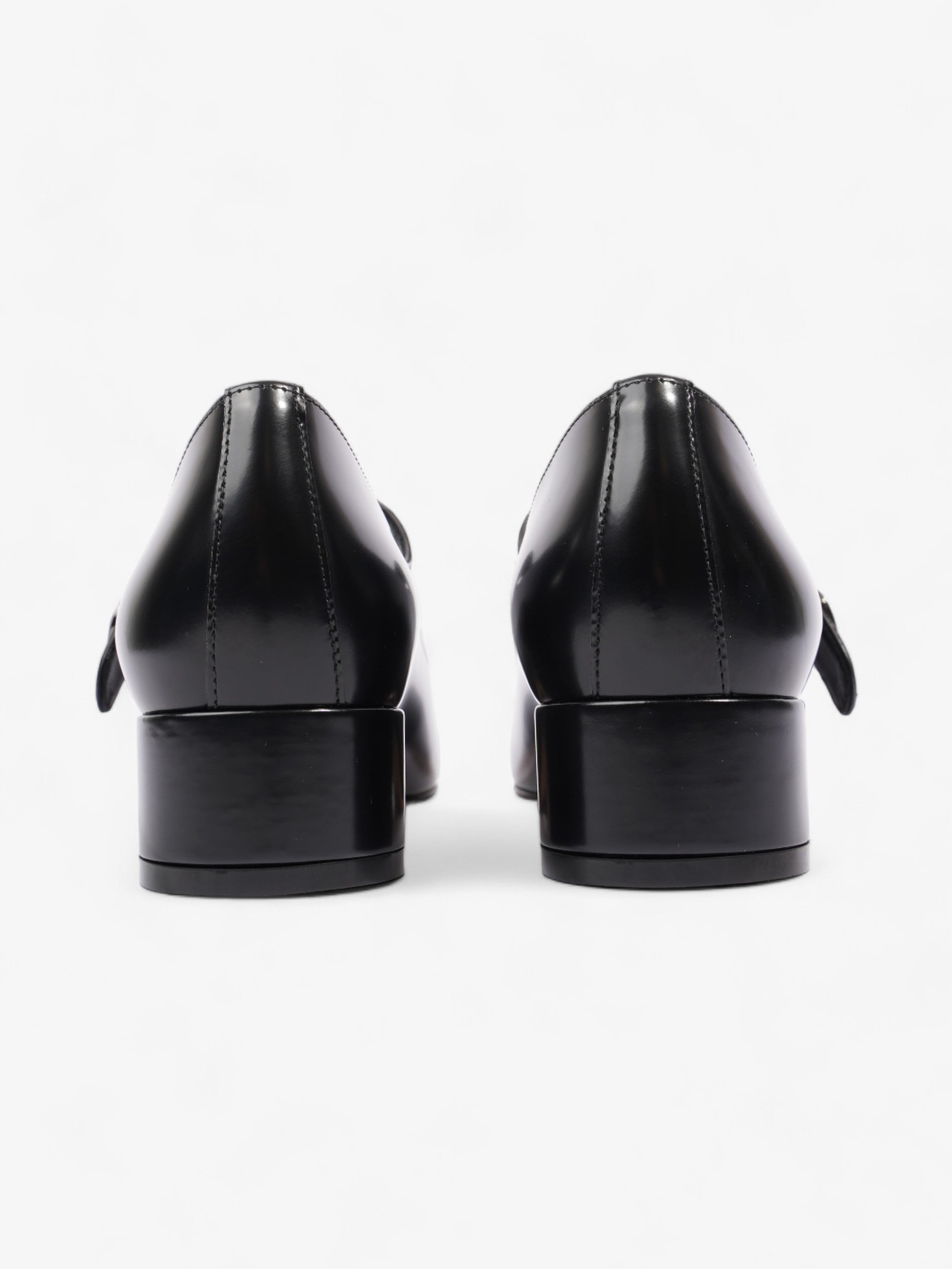Christian Dior Uniform Mary Jane 30 Black Leather EU 38 UK 5