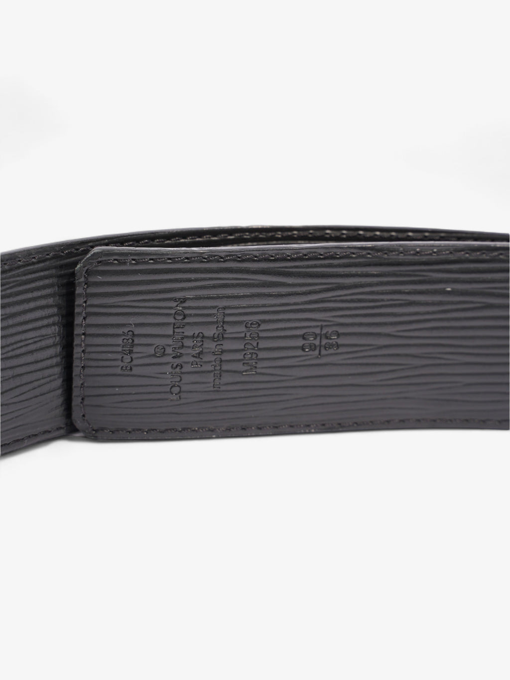 Louis Vuitton LV Reversible Belt Monogram / Black Coated Canvas 90cm 36"