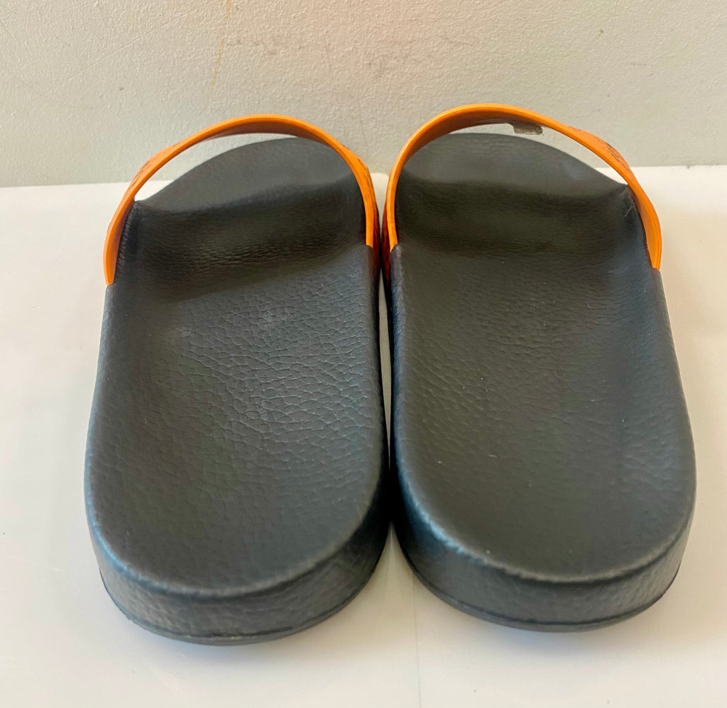 MCM MONOGRAM POOL SLIDES
