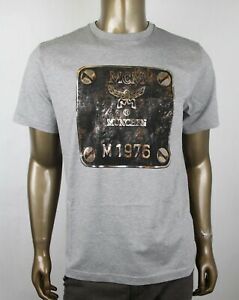 MCM Plaque Logo Print T-Shirt