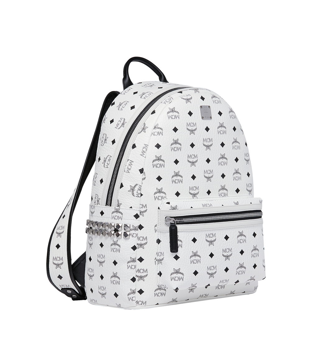MCM Stark Side Studs Backpack in Visetos