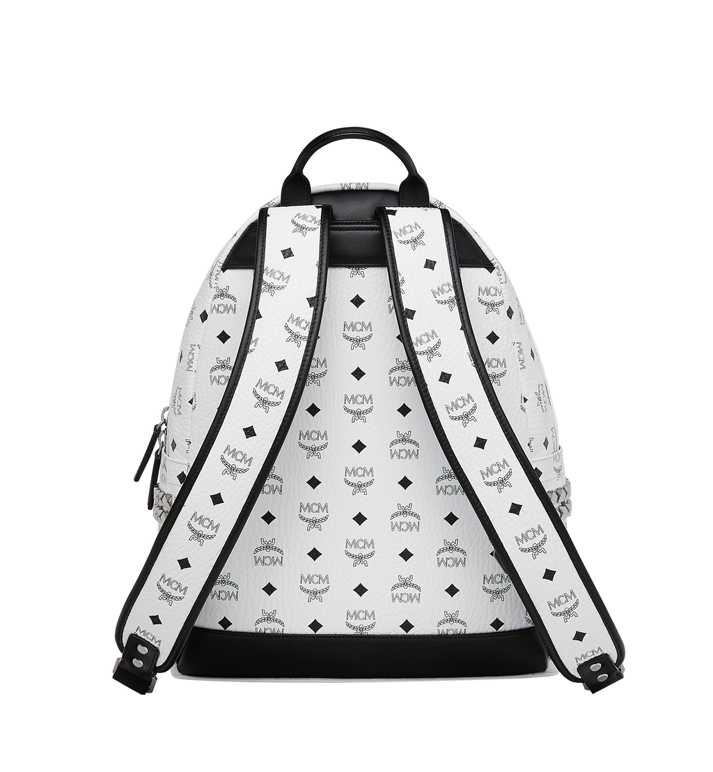 MCM Stark Side Studs Backpack in Visetos