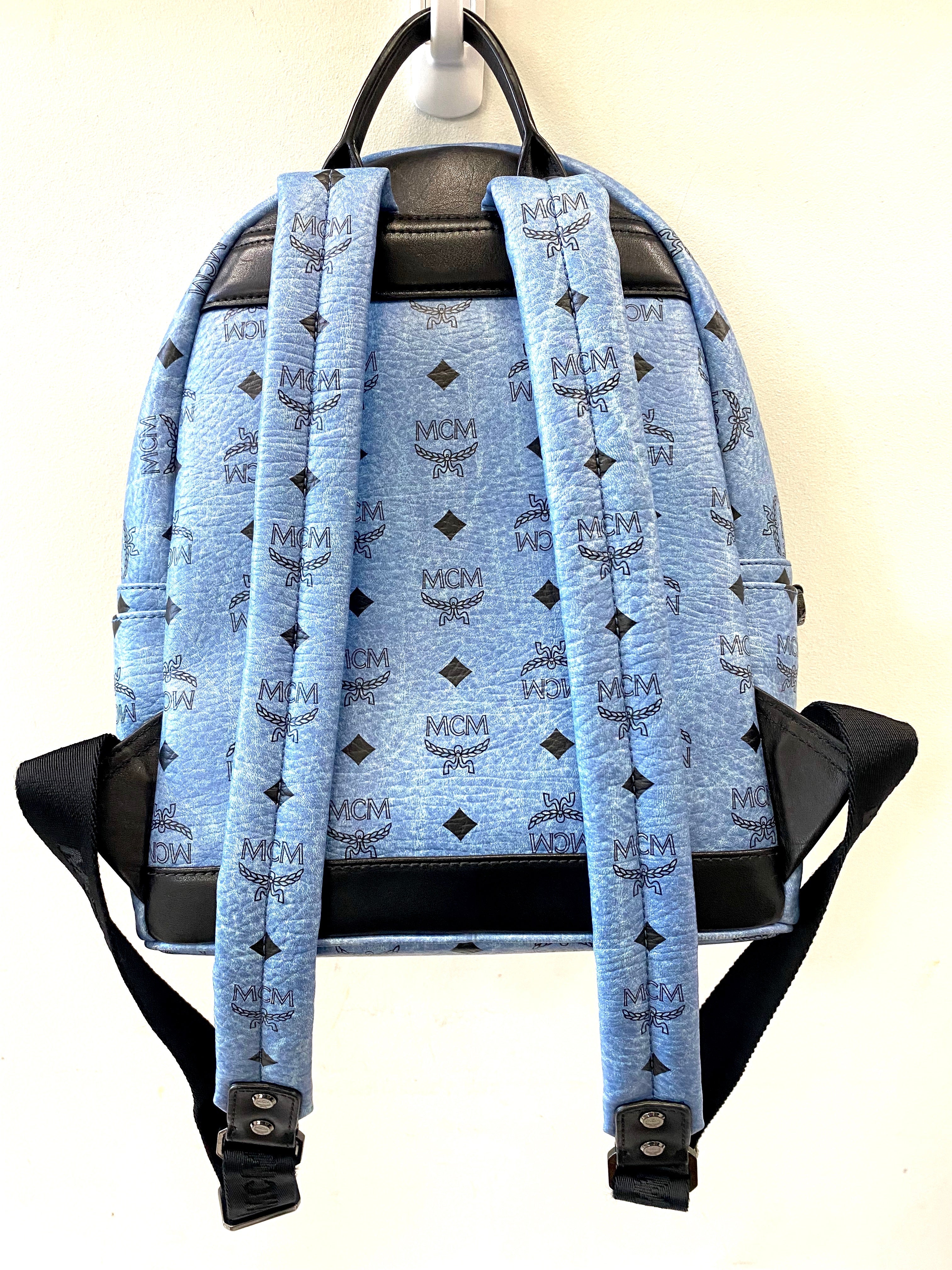 MCM VISETOS STUDDED MEDIUM DUAL STARK BACKPACK