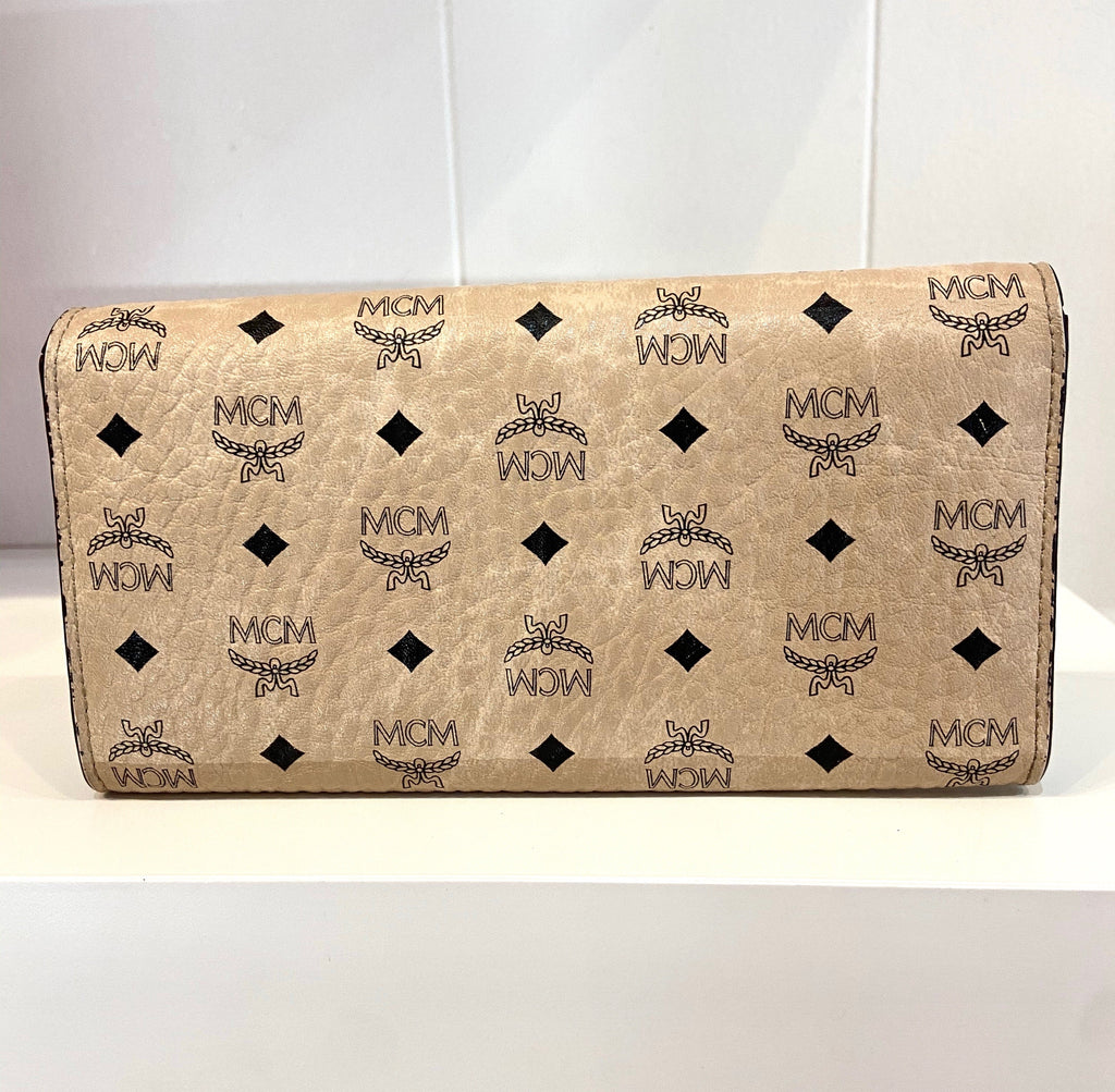 MCM VISETOS TWO-FOLD WALLET