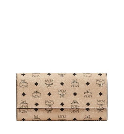 MCM VISETOS TWO-FOLD WALLET