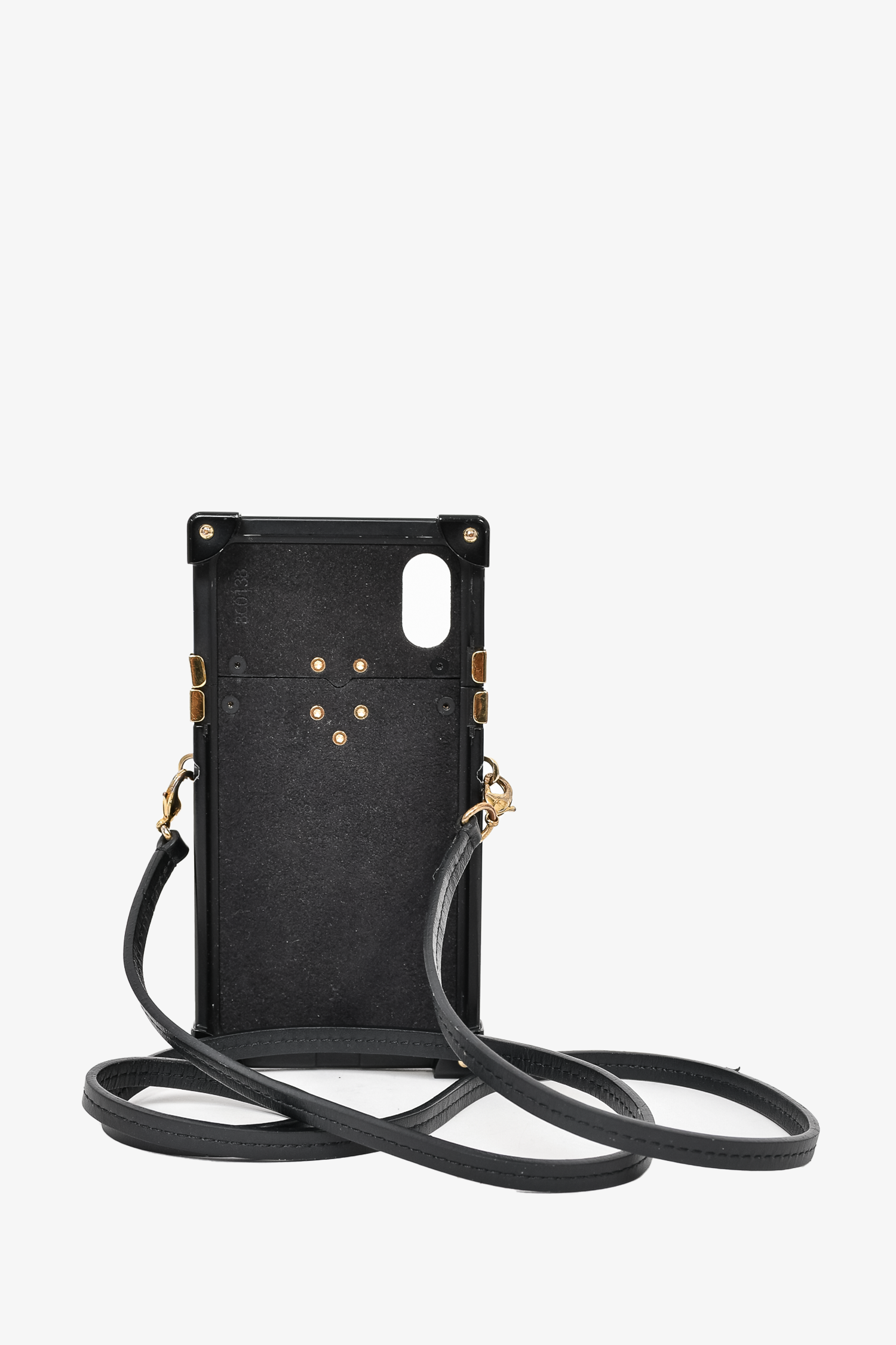 Louis Vuitton Monogram iPhone X 'Eye Trunk' Case With Strap