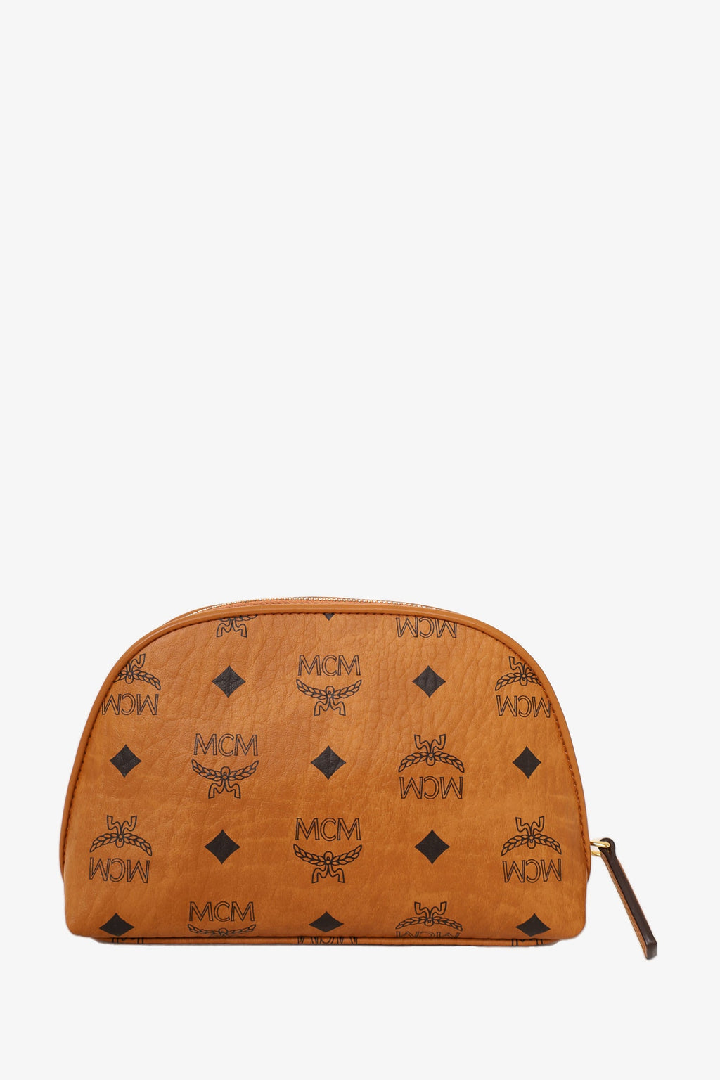 MCM Canvas/Nappa Visetos Monogram Aren Vanity Case