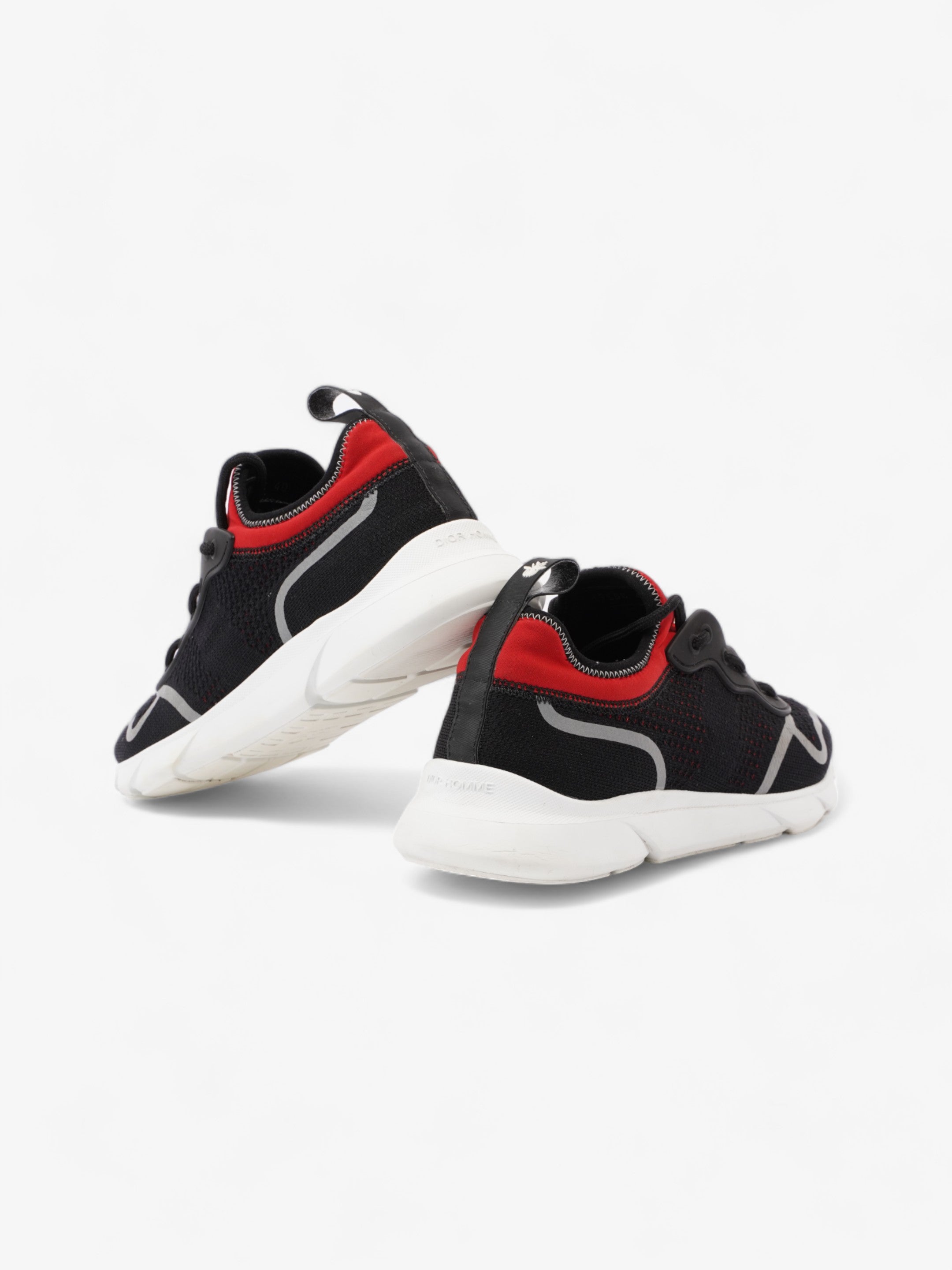 Christian Dior B21 Runner Black / Red Technical Fabric EU 40 UK 8