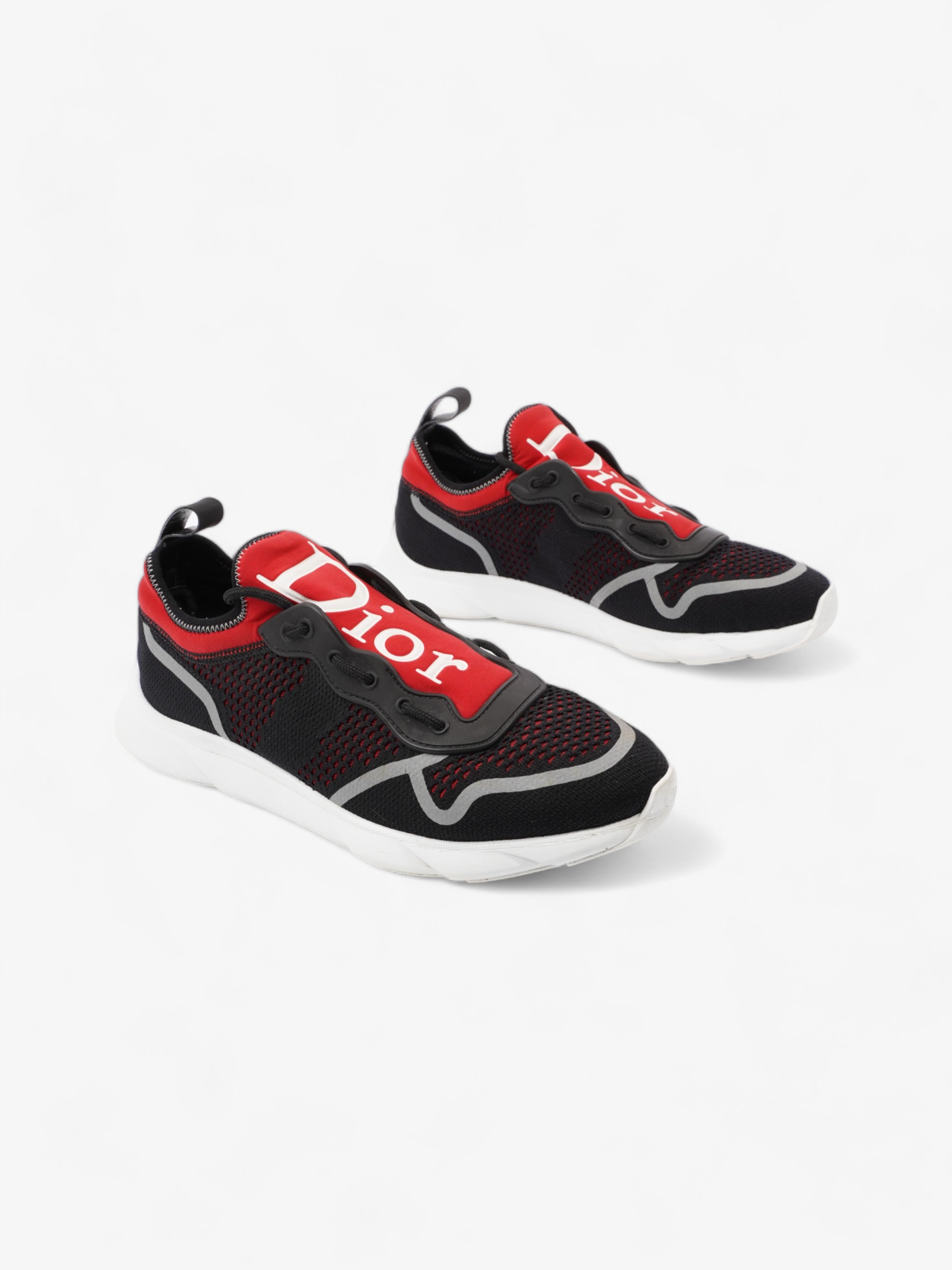Christian Dior B21 Runner Black / Red Technical Fabric EU 40 UK 8