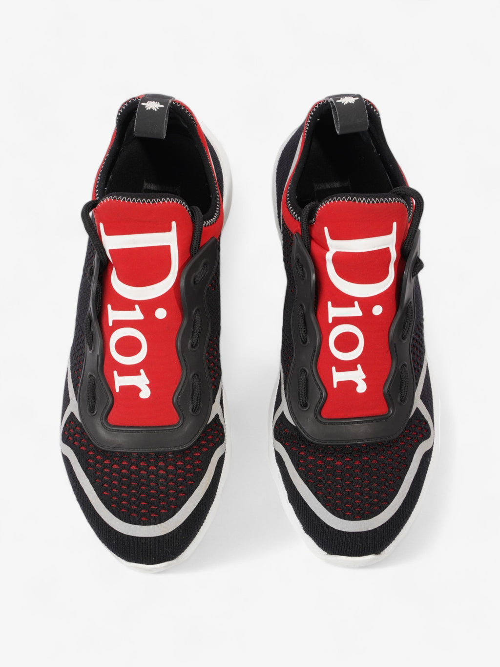 Christian Dior B21 Runner Black / Red Technical Fabric EU 40 UK 8