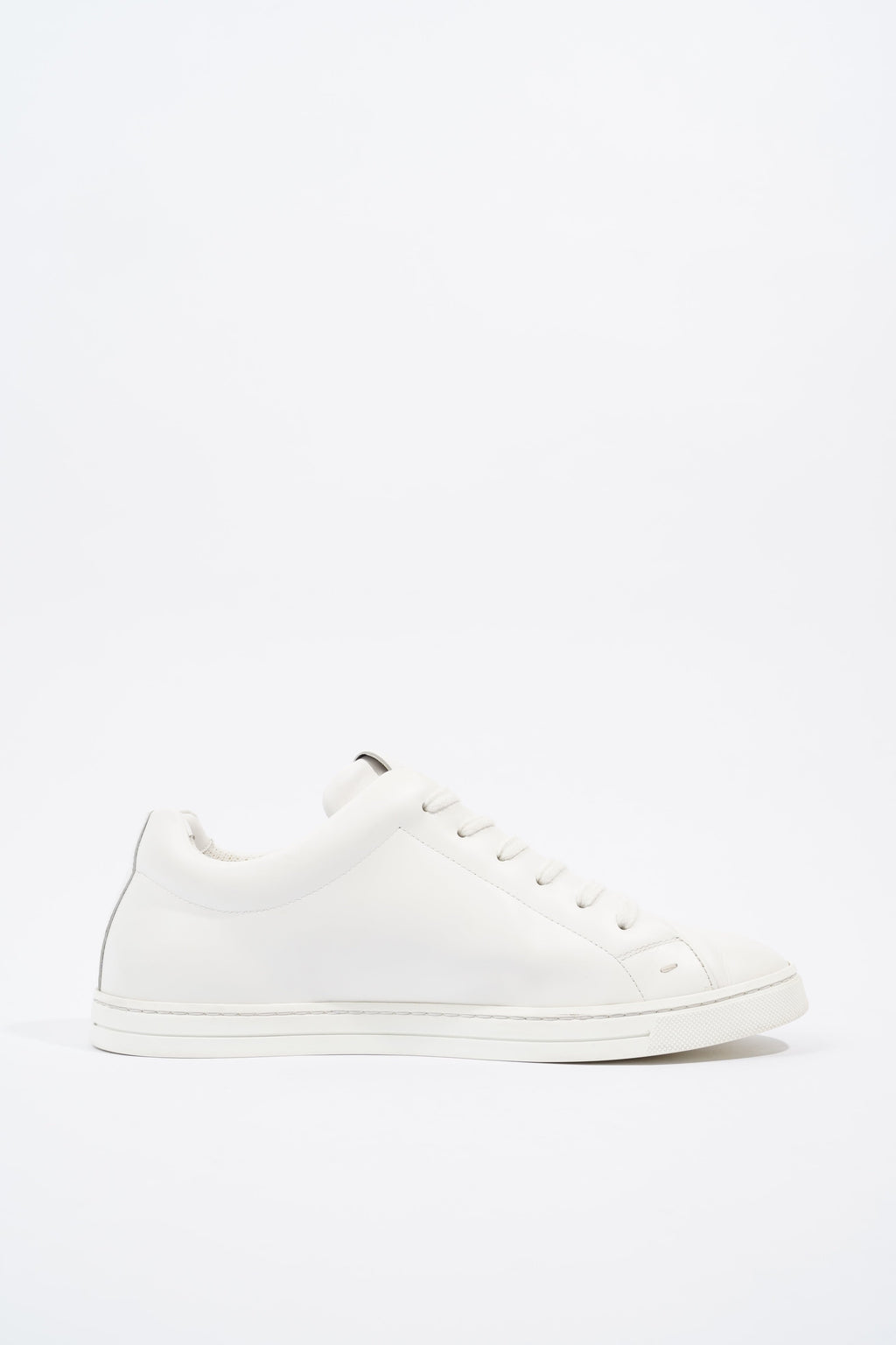 Fendi Monster Eyes Sneaker White / Gold / Black Leather EU 42 UK 8