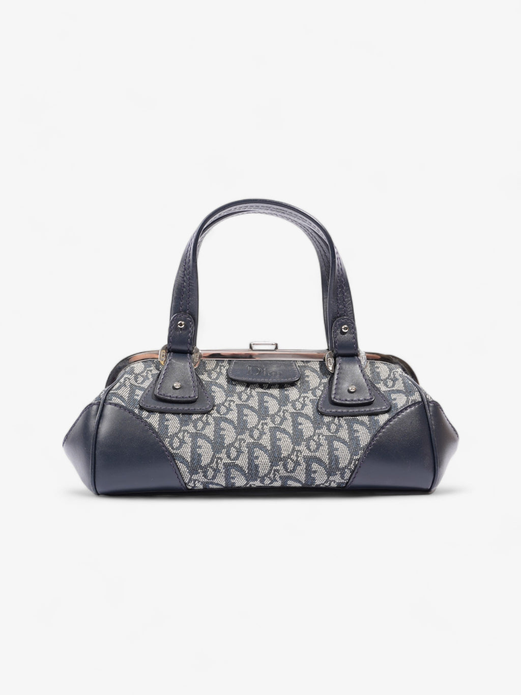 Christian Dior Doctor Bag Monogram / Navy Blue Canvas