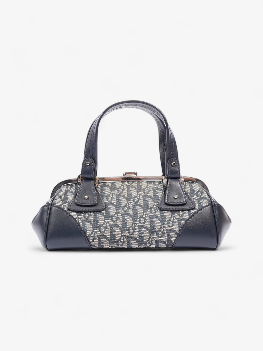 Christian Dior Doctor Bag Monogram / Navy Blue Canvas