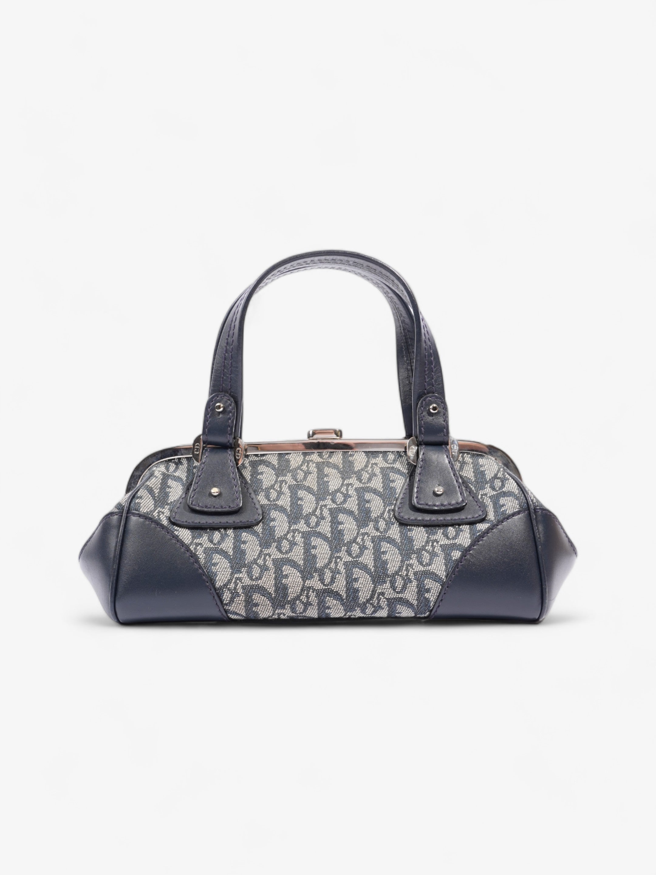 Christian Dior Doctor Bag Monogram / Navy Blue Canvas