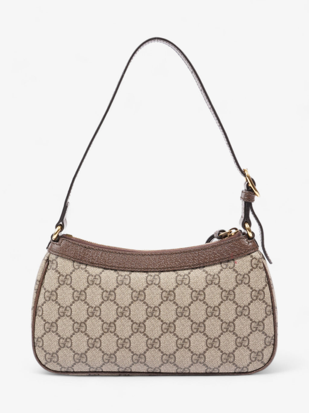 Gucci Ophidia Beige And Ebony GG Supreme Coated Canvas Small