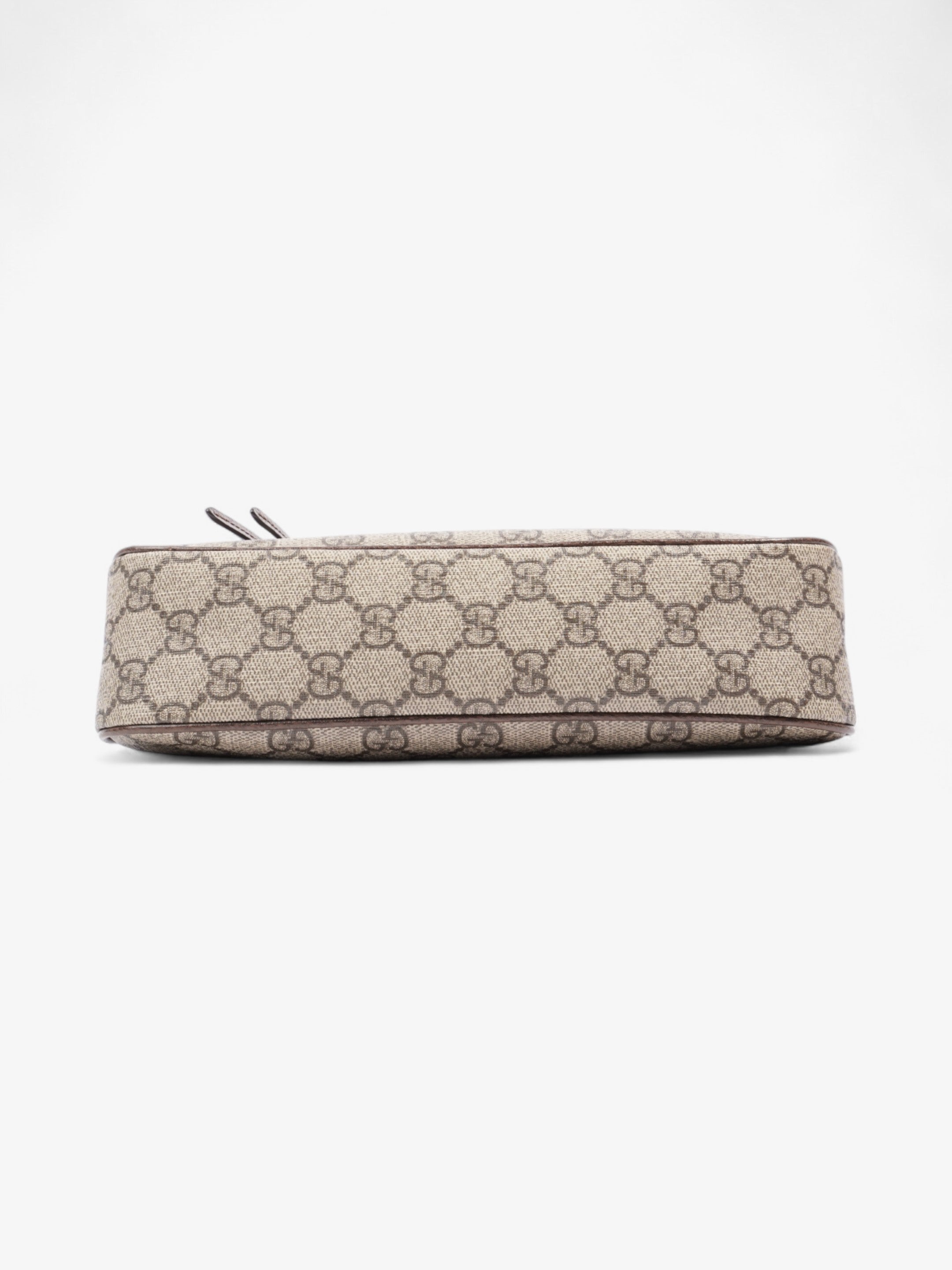 Gucci Ophidia Beige And Ebony GG Supreme Coated Canvas Small
