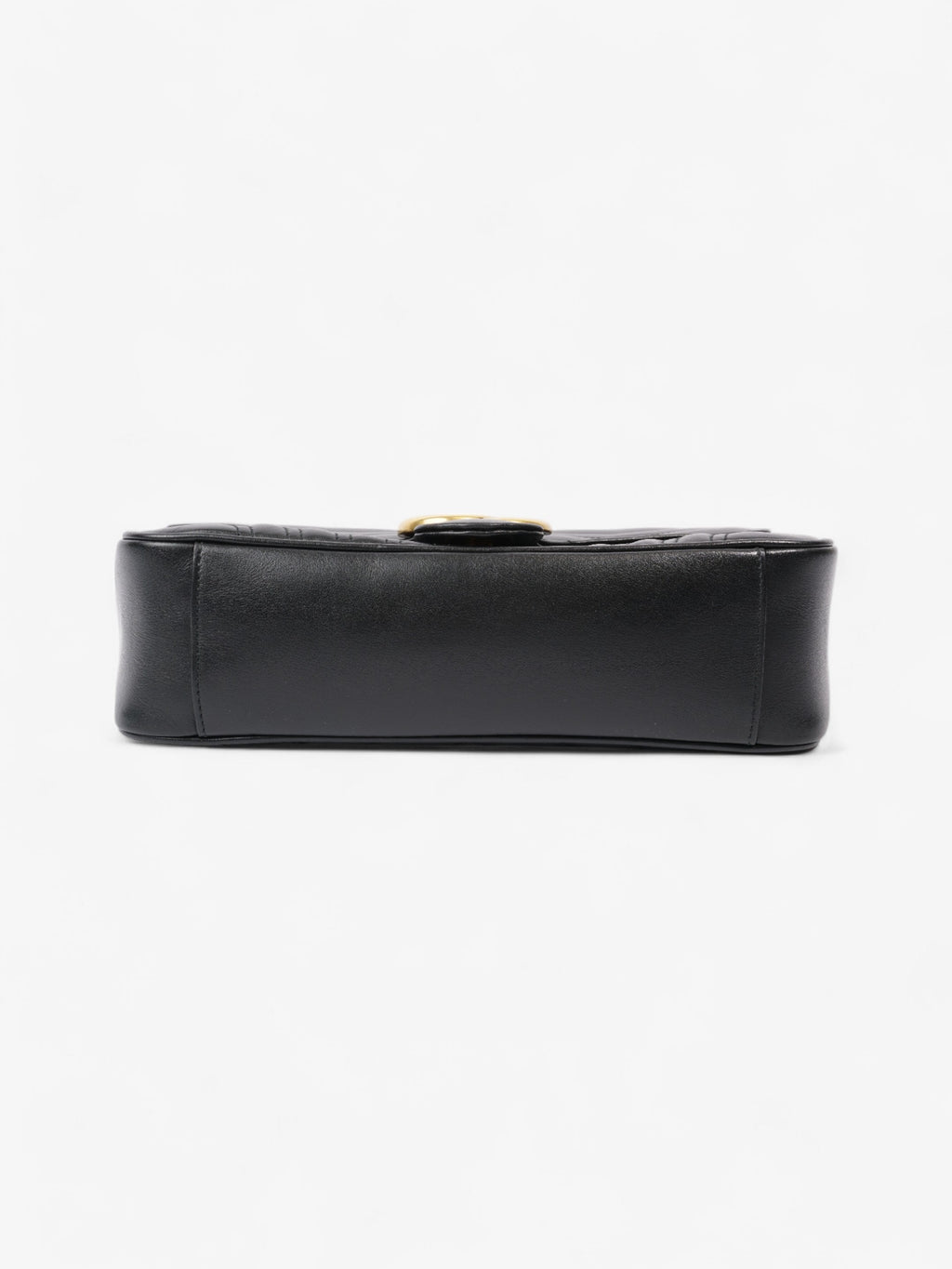 Gucci Marmont Flap Black Matelasse Leather Small