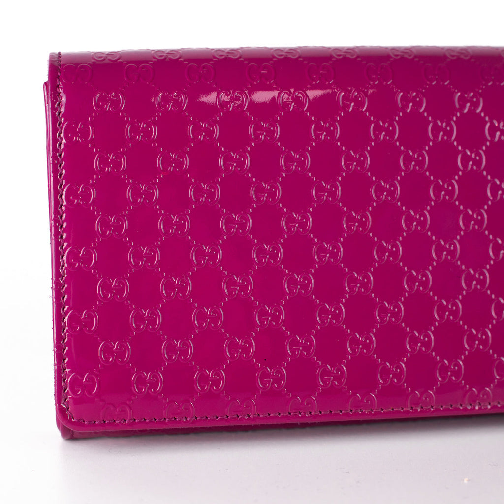 Gucci Guccirisma Clutch Purple