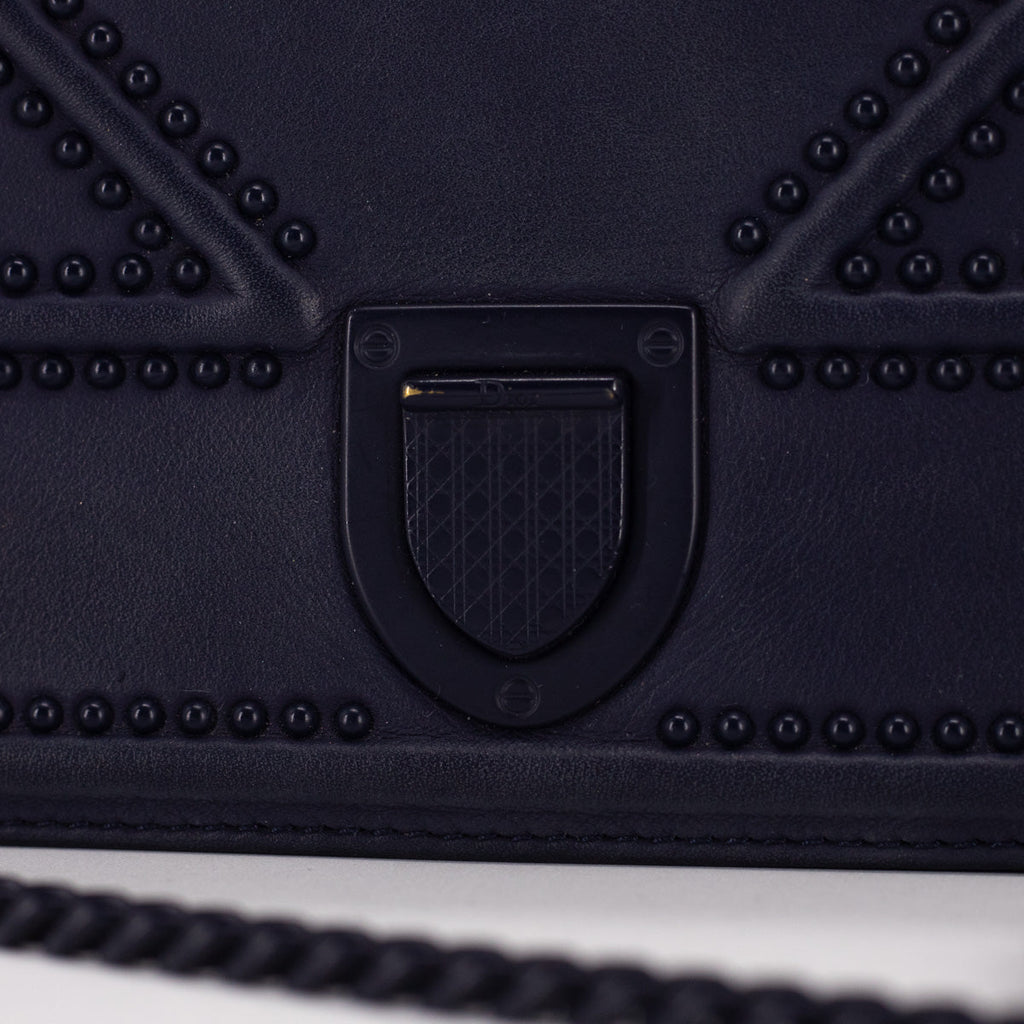 Dior Diorama Wallet On Chain Navy