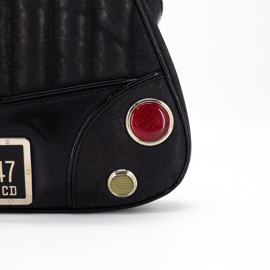 Dior Montaigne 1947 Bag Black by John Galliano Collection