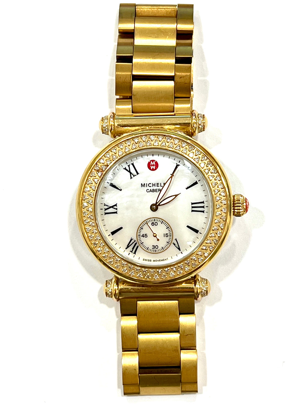 MICHELE CABER CLASSIC DIAMOND WATCH