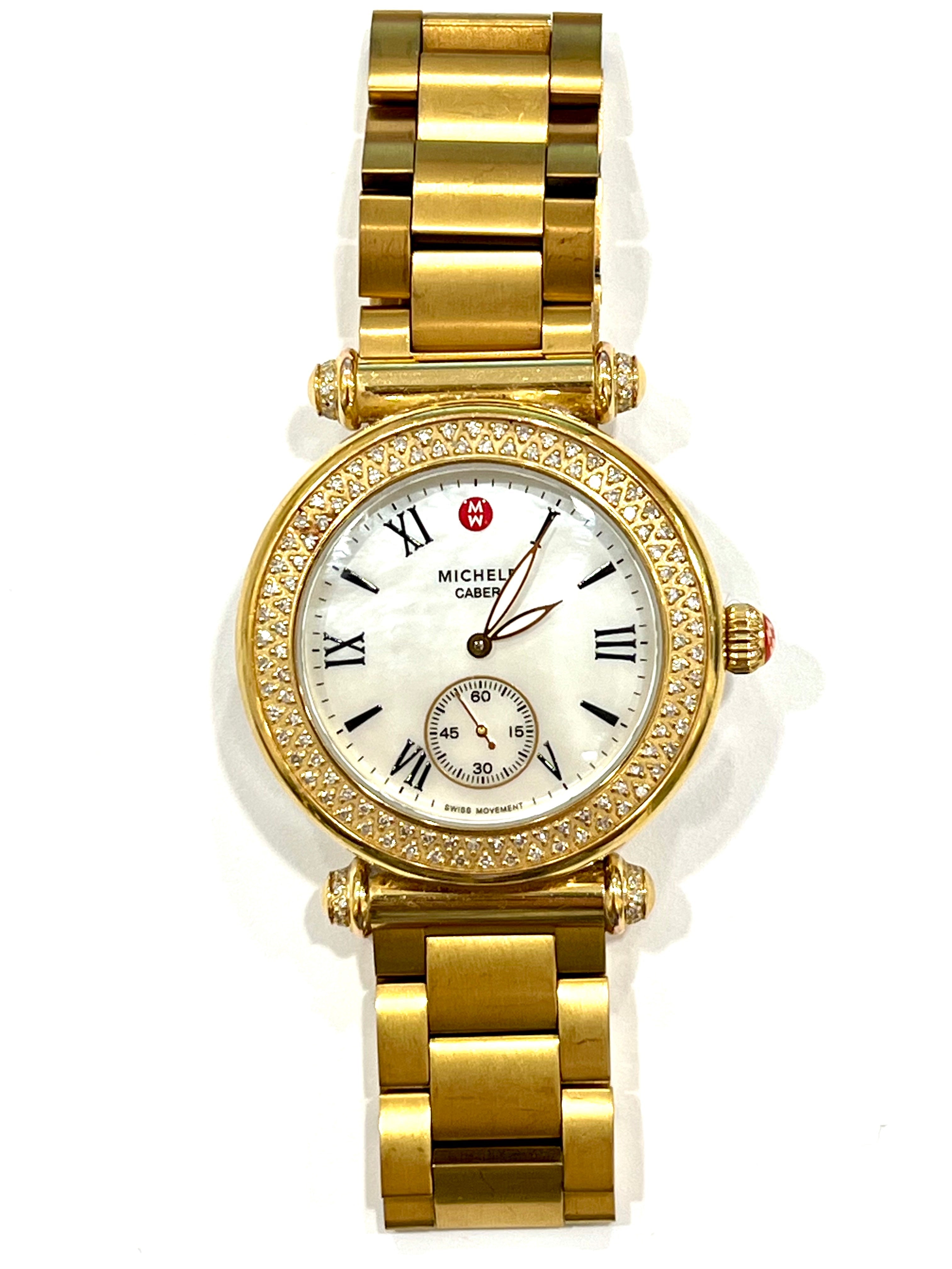 MICHELE CABER CLASSIC DIAMOND WATCH