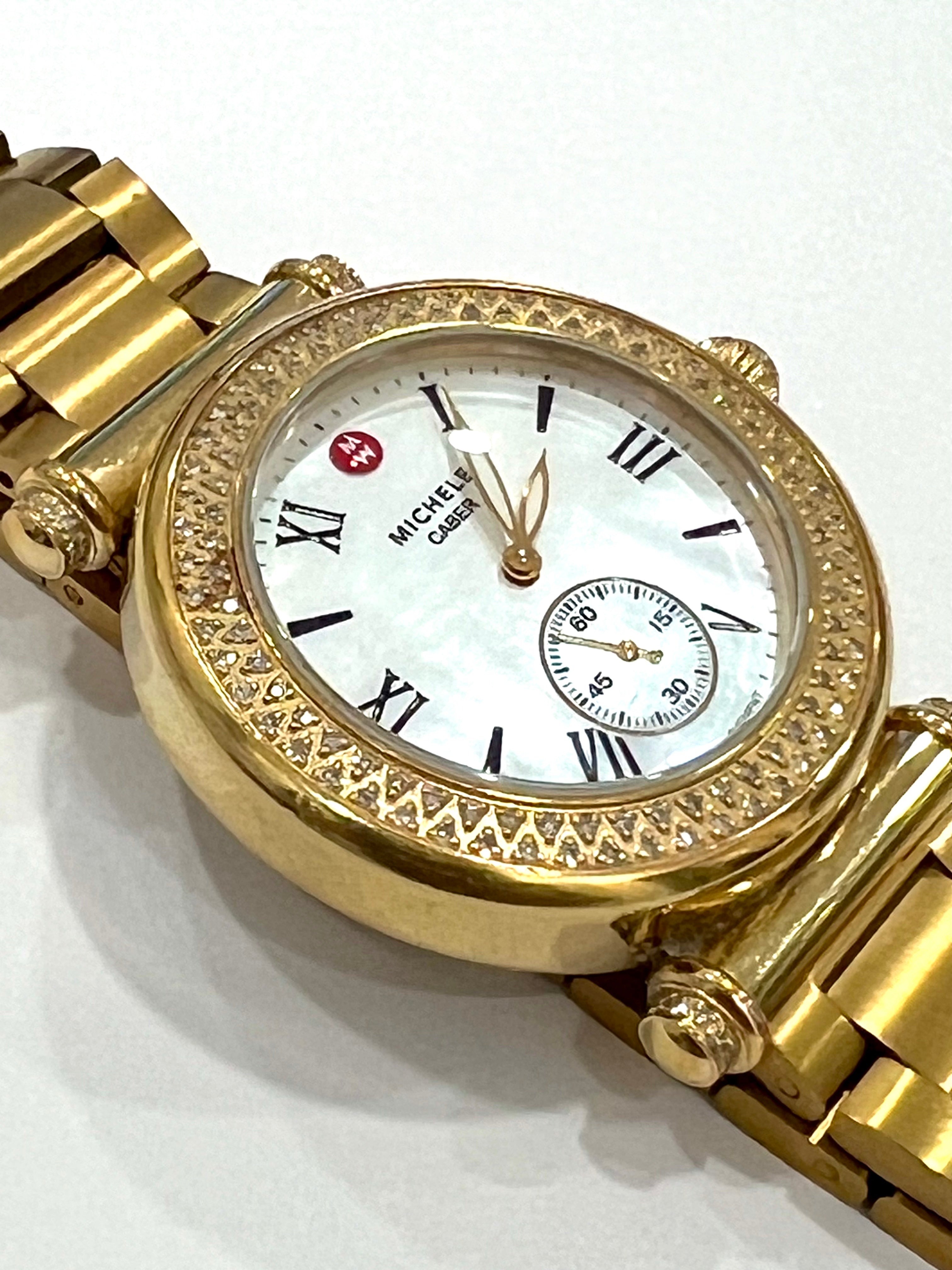 MICHELE CABER CLASSIC DIAMOND WATCH