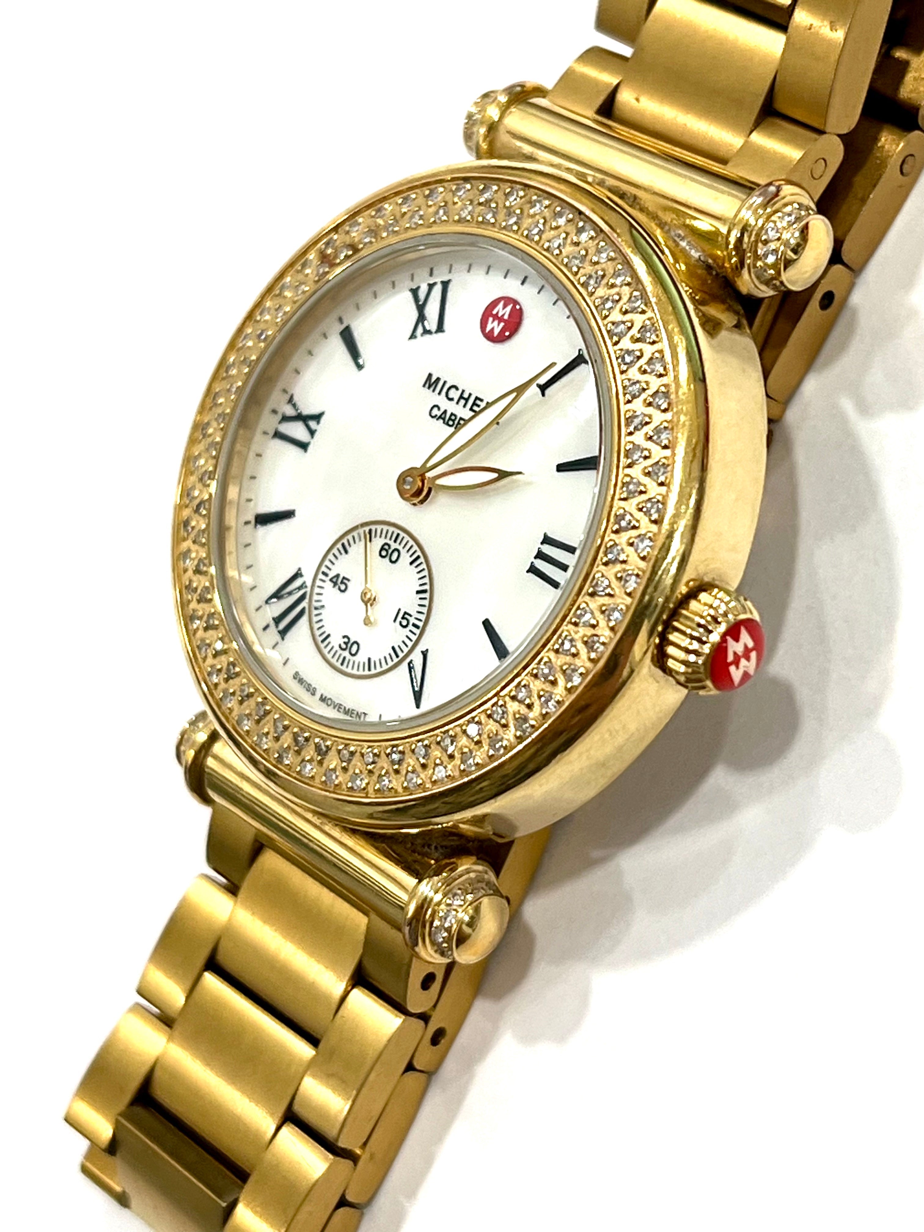 MICHELE CABER CLASSIC DIAMOND WATCH