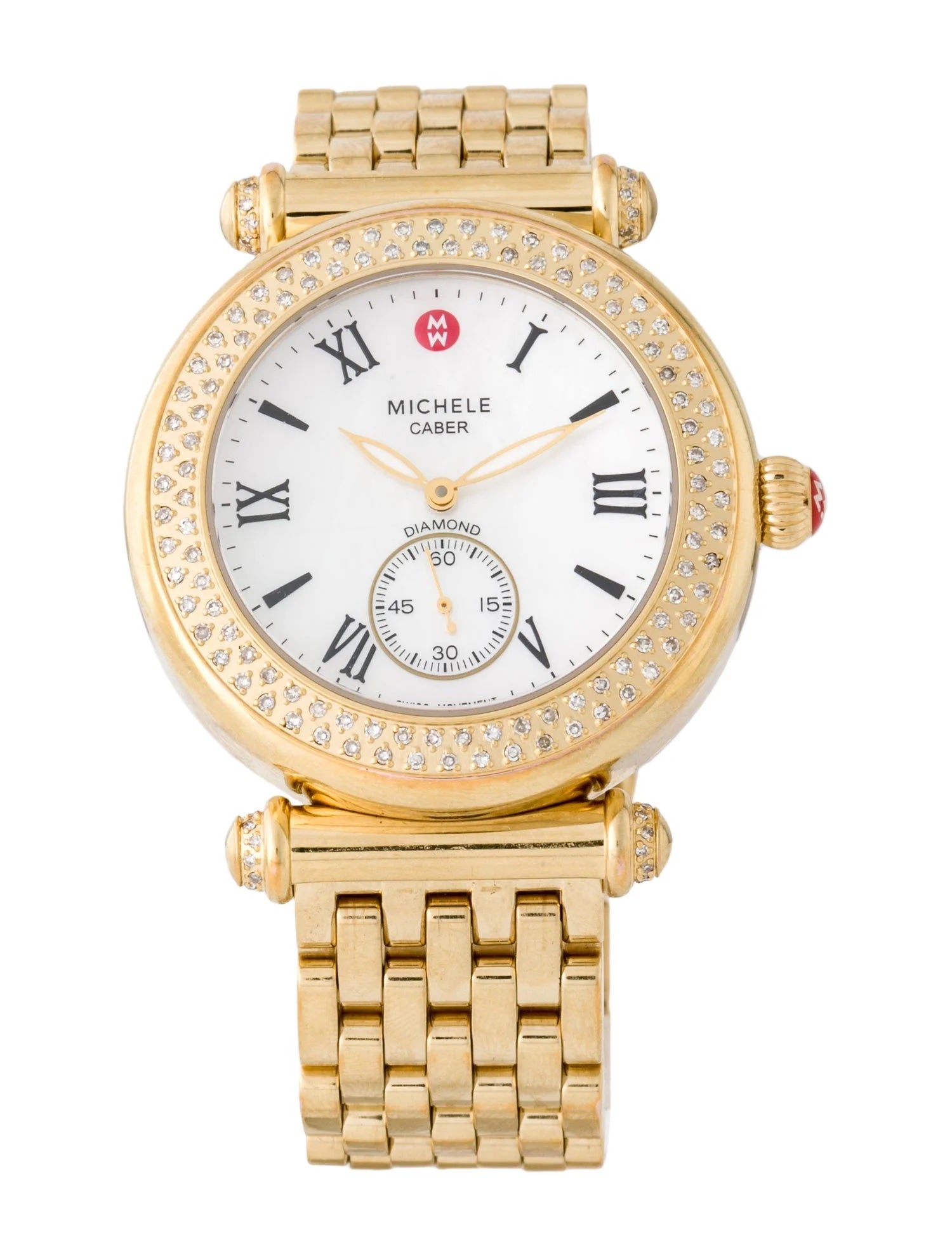 MICHELE CABER CLASSIC DIAMOND WATCH