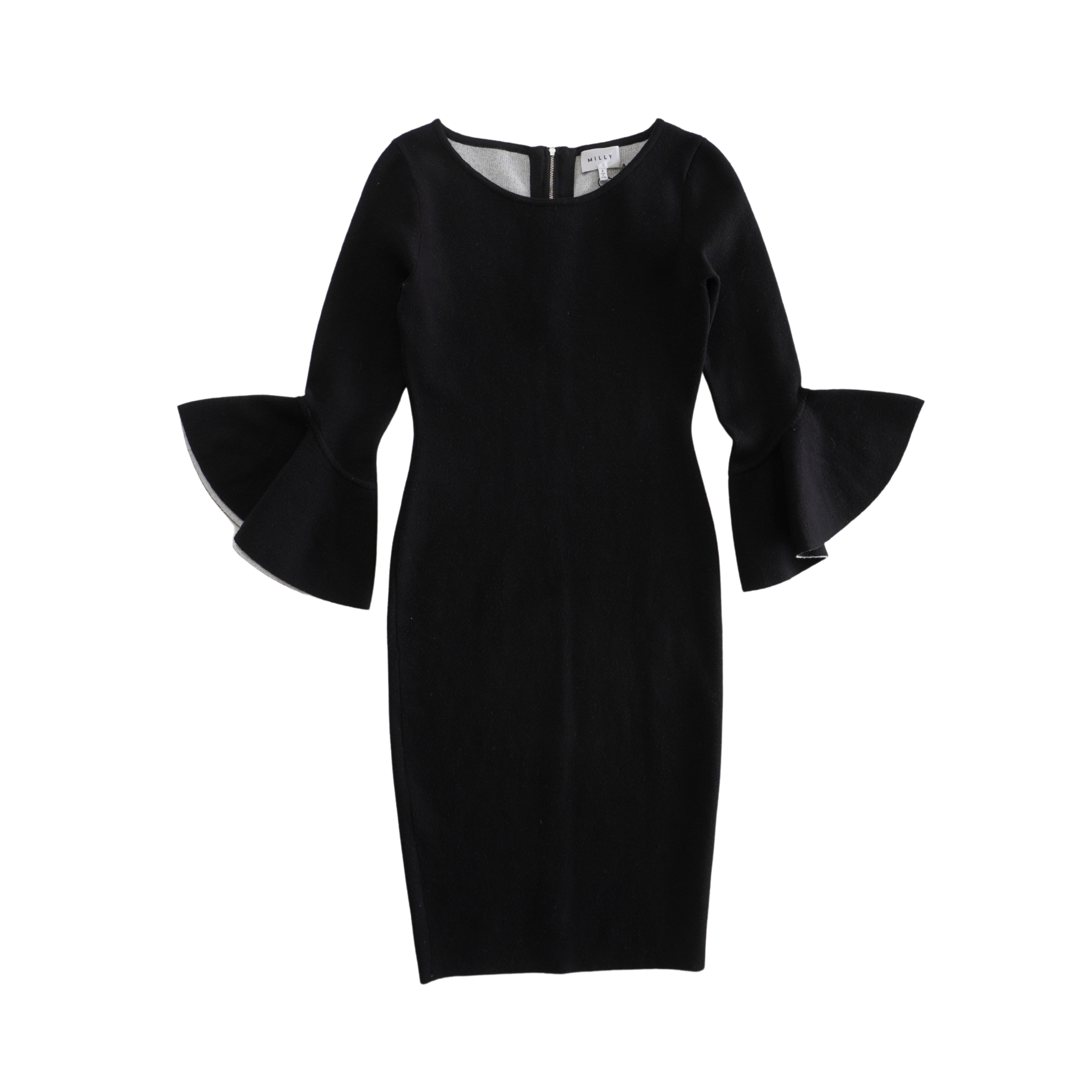 Milly Bell Sleeve Dress - Women's S
