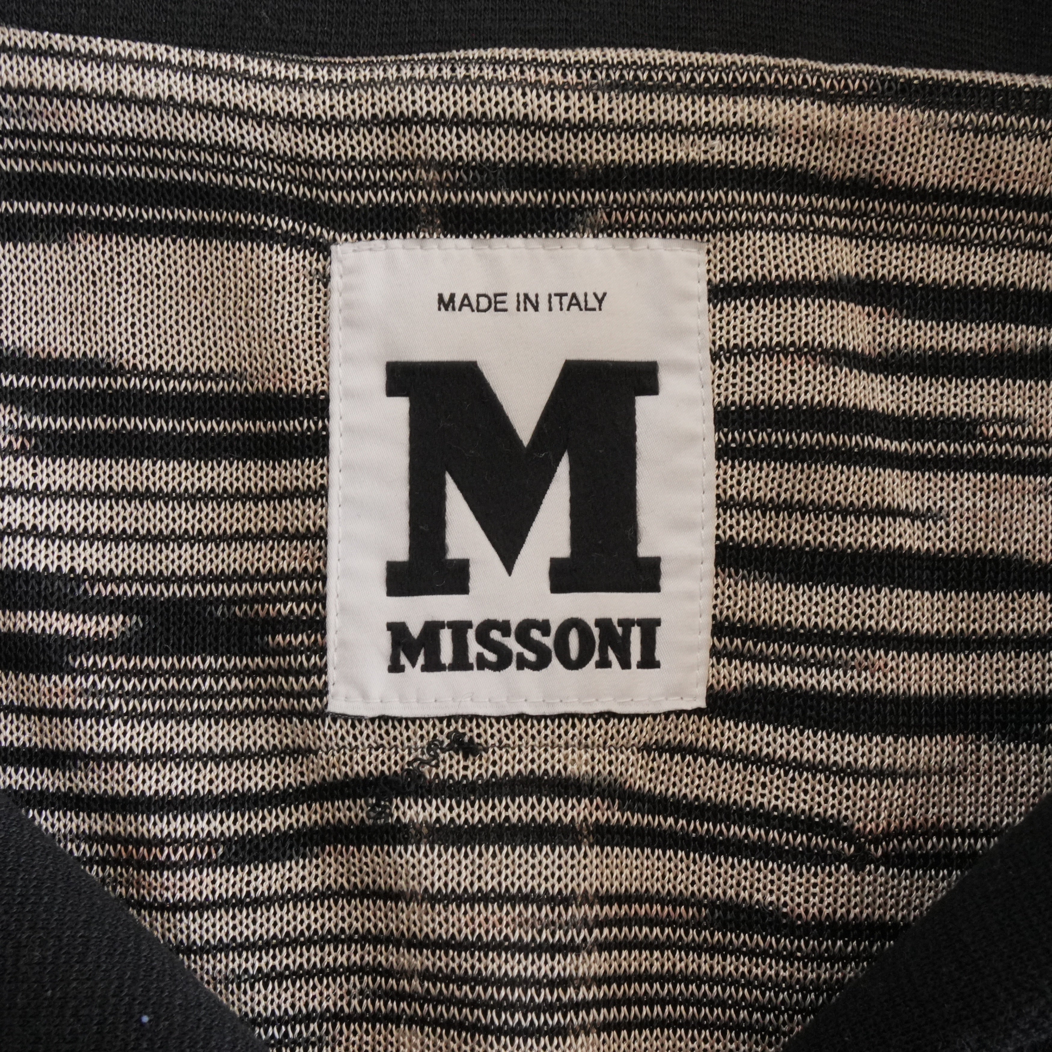Missoni Knit Peacoat Jacket - Women's S