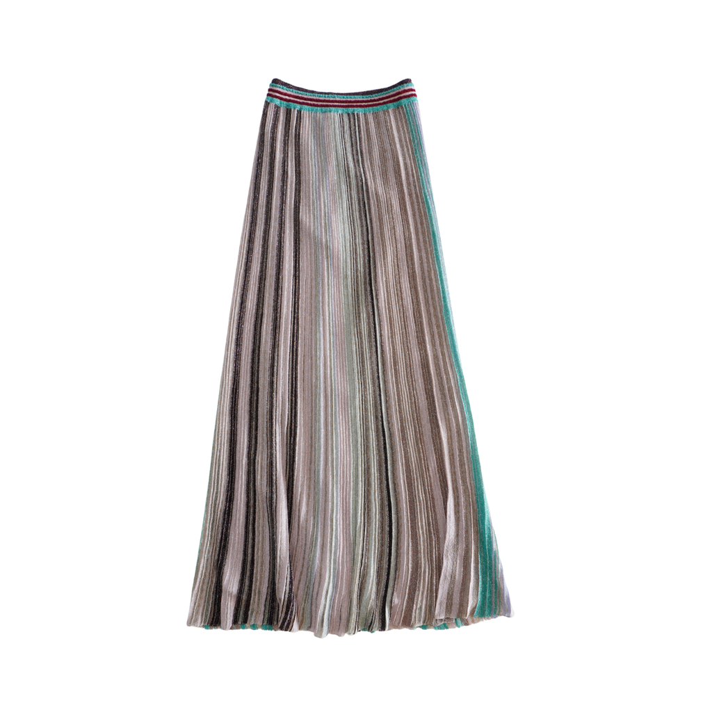 Missoni Metallic Stripe Maxi Skirt - Women's 38