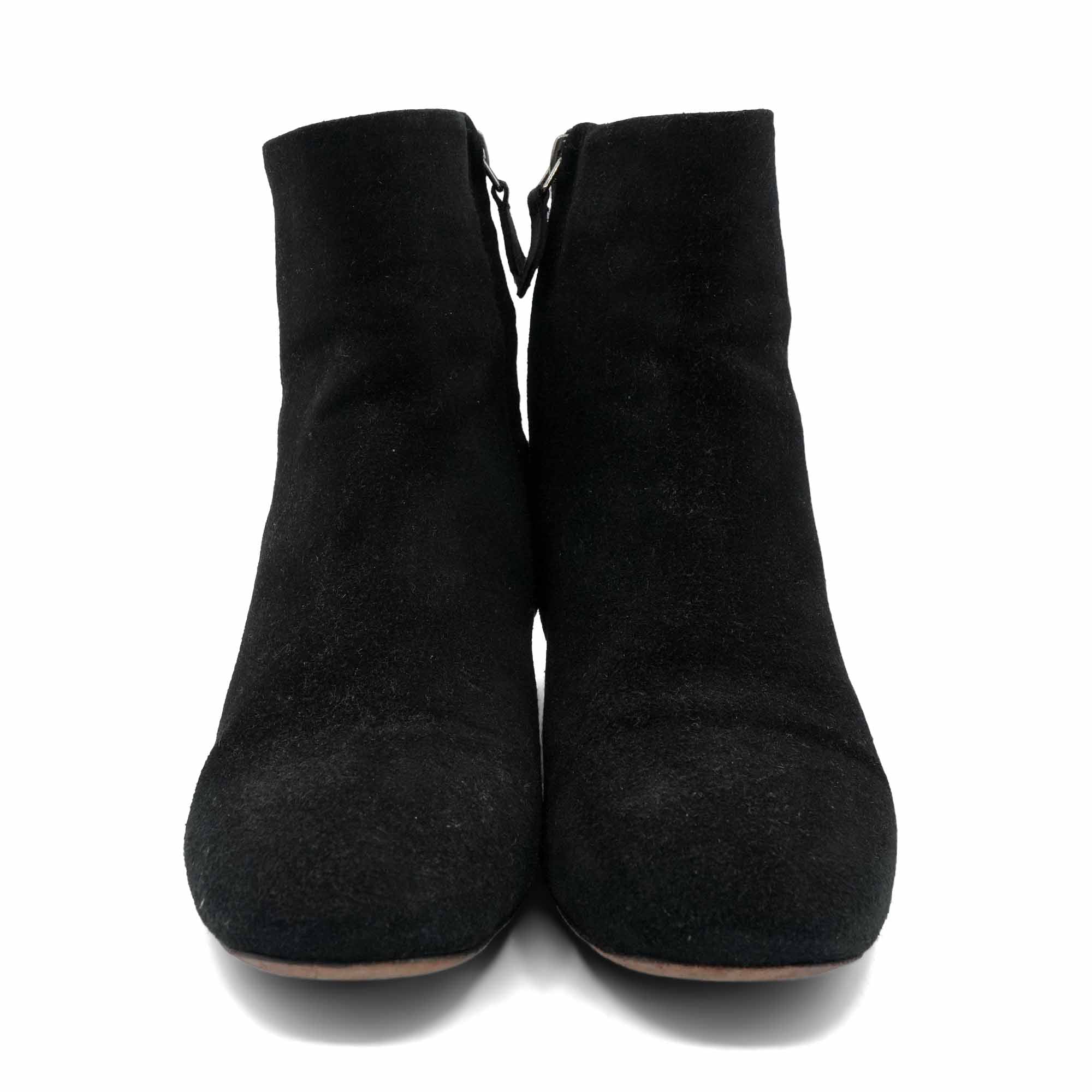 Miu Miu Crystal Ankle Boots - Women's 37