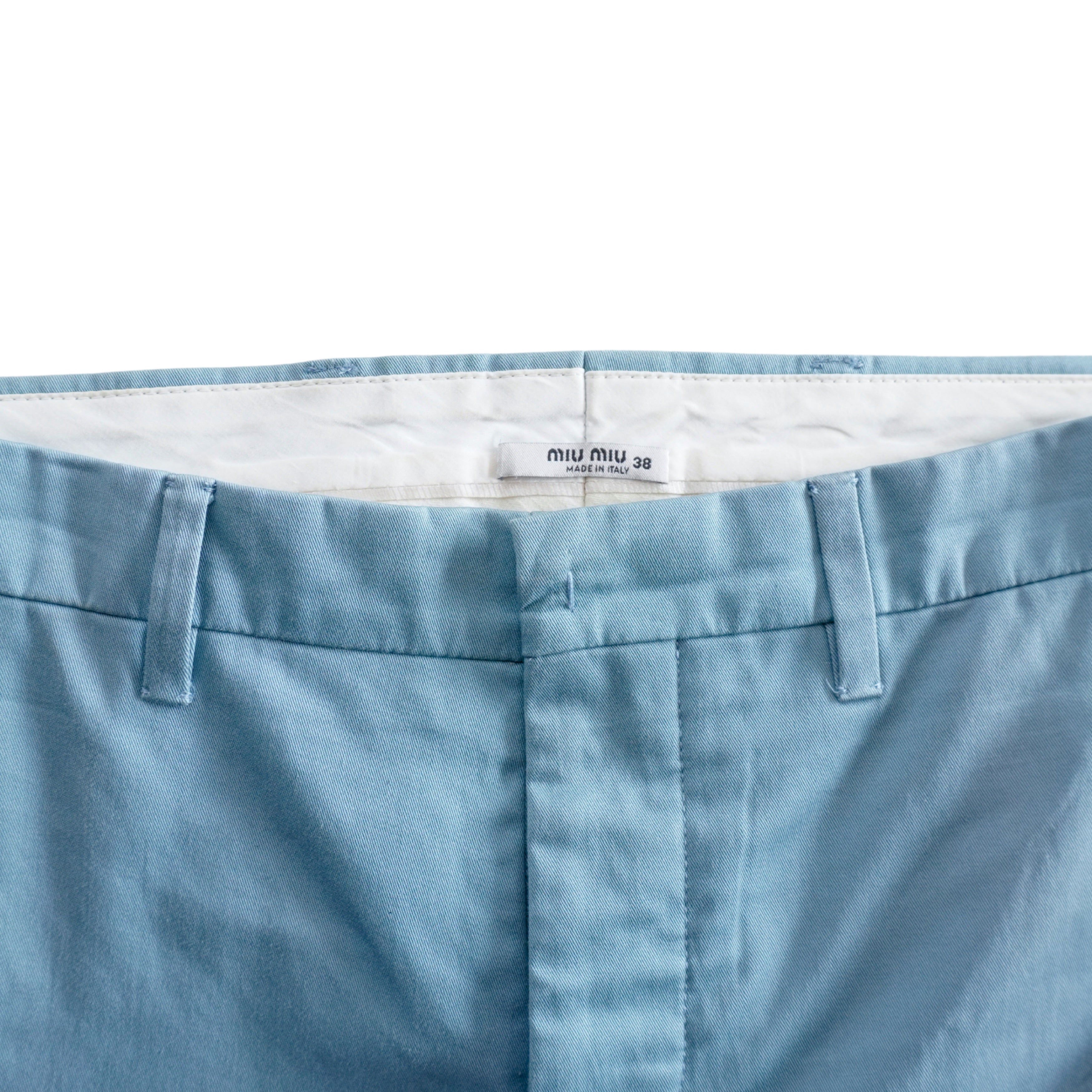Miu Miu Tapered Capri Pants - Women's 38