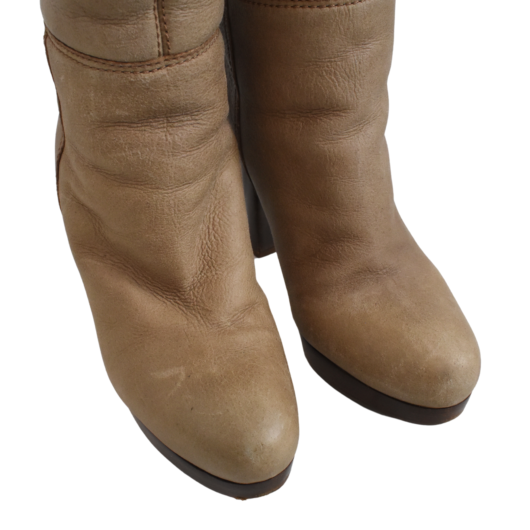 Miu Miu Leather Boots - Women's 38 EU