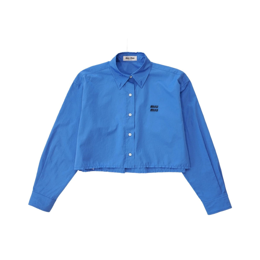 Miu Miu Cropped Shirt - Women's 38