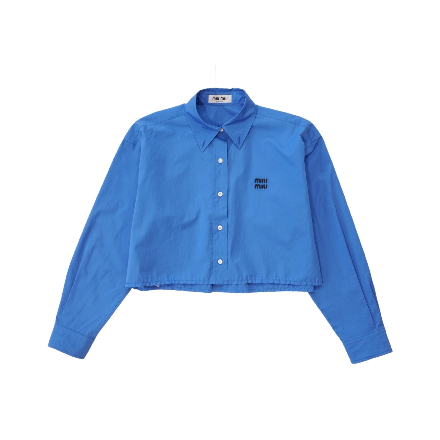 Miu Miu Cropped Shirt - Women's 38