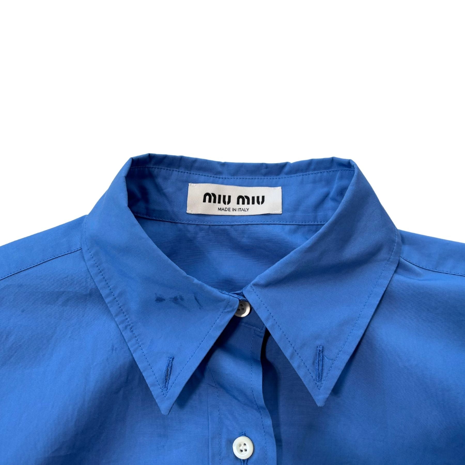 Miu Miu Cropped Shirt - Women's 38