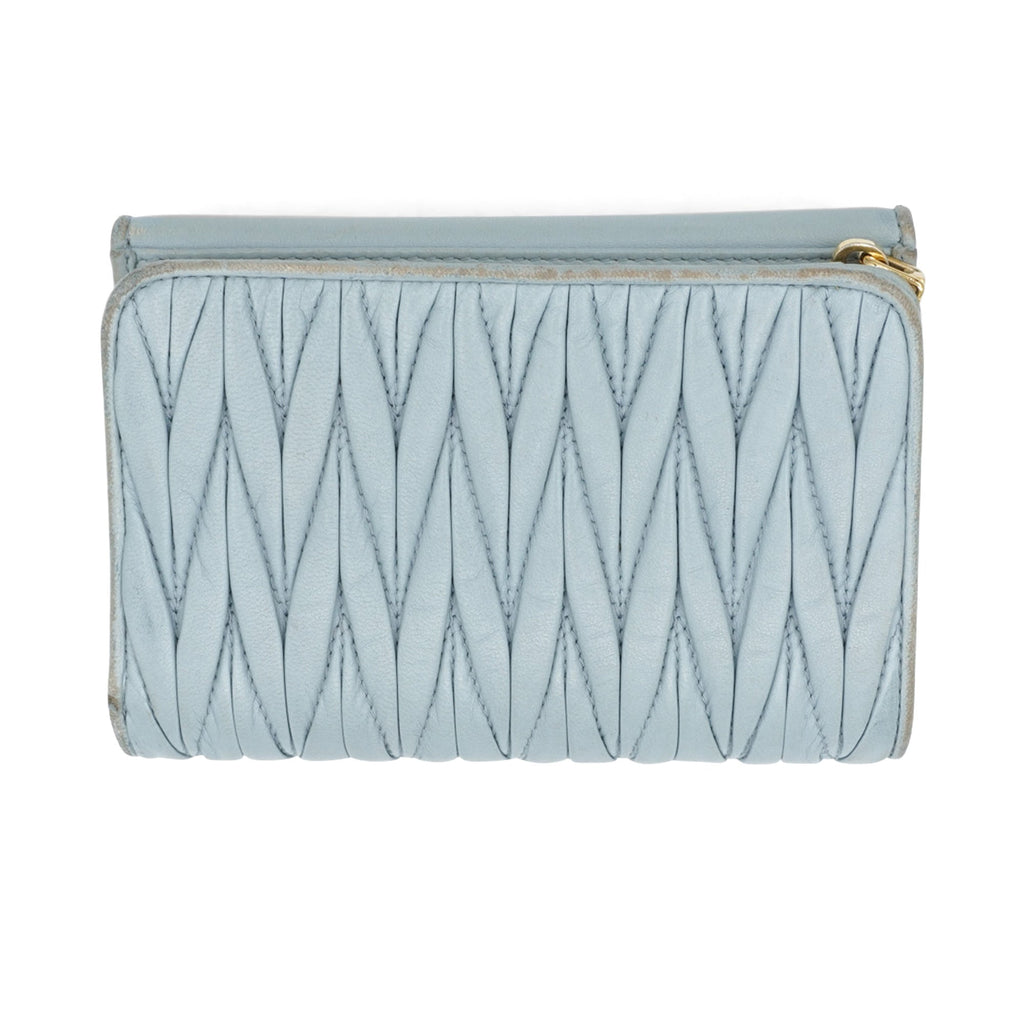 Miu Miu Matelasse Wallet