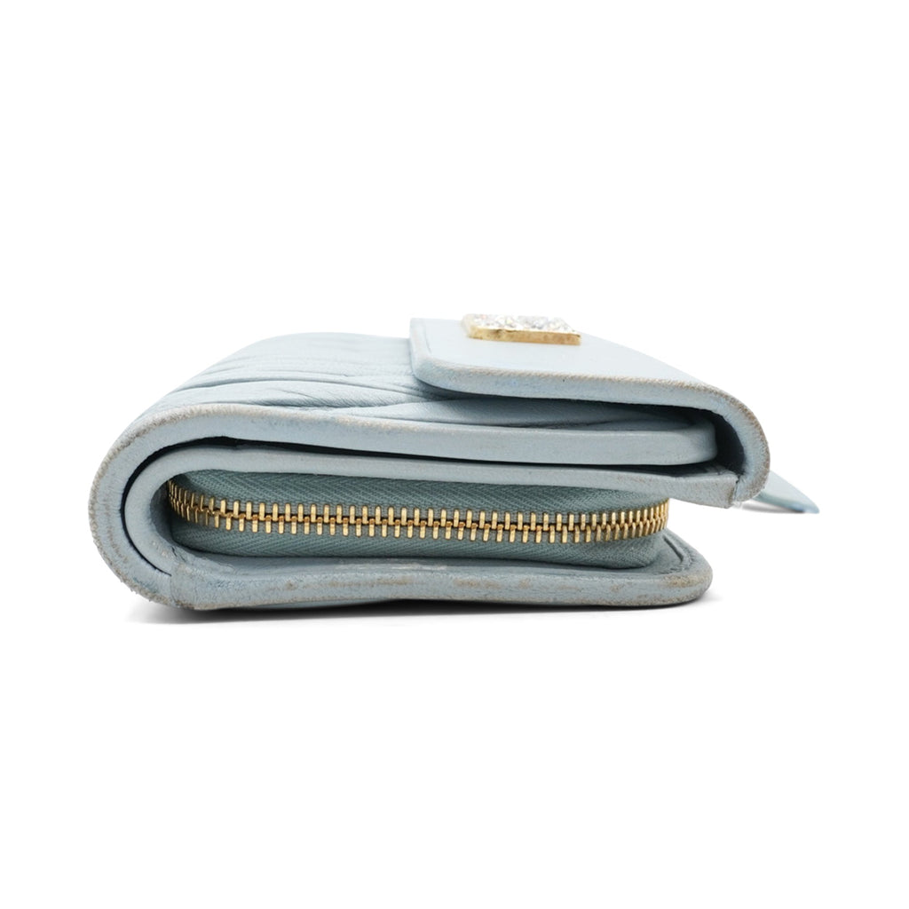 Miu Miu Matelasse Wallet