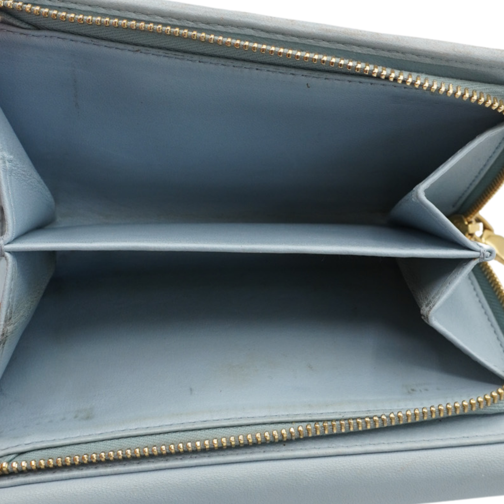 Miu Miu Matelasse Wallet