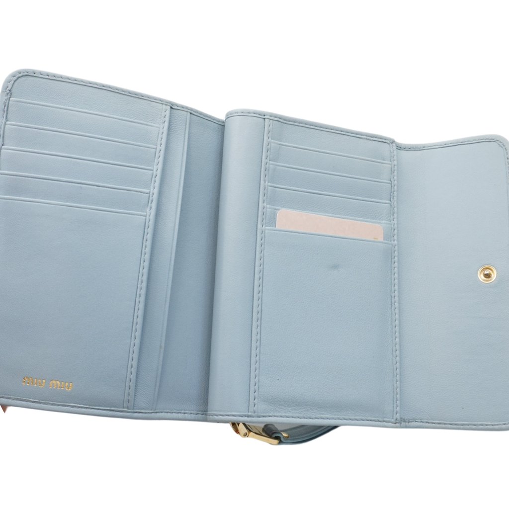 Miu Miu Matelasse Wallet
