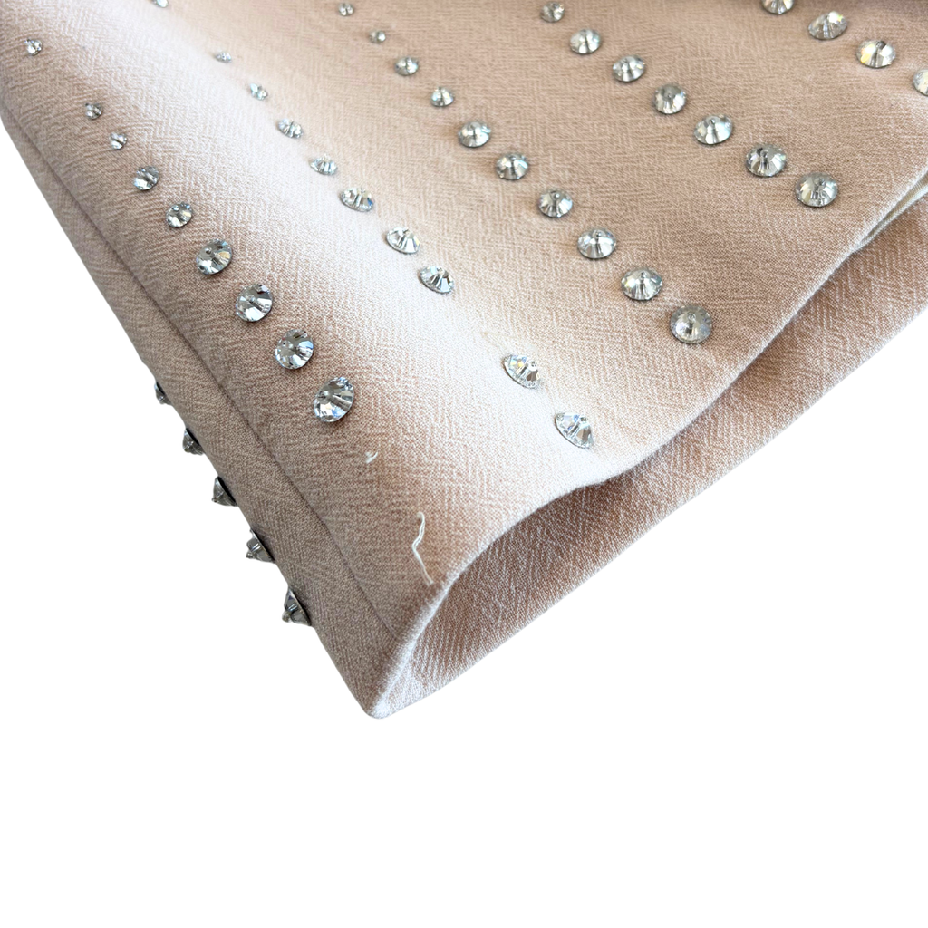 Miu Miu Mini Rhinestone Skirt - Women's 38