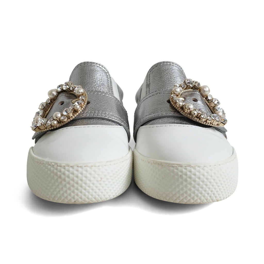 Miu Miu Slip-On Sneakers - Women's 37