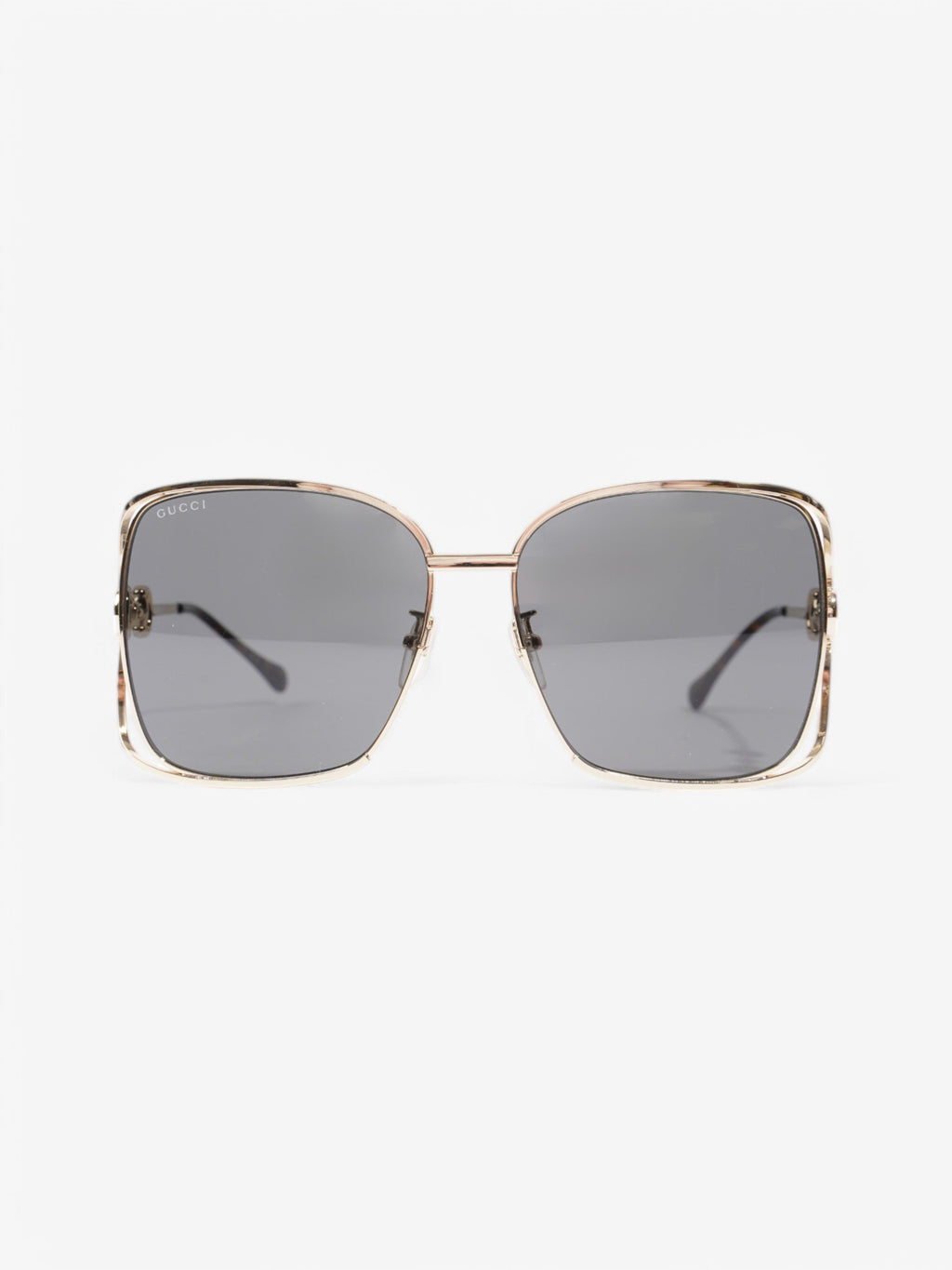 Gucci Gucci sunglasses Gold / Brown Base Metal