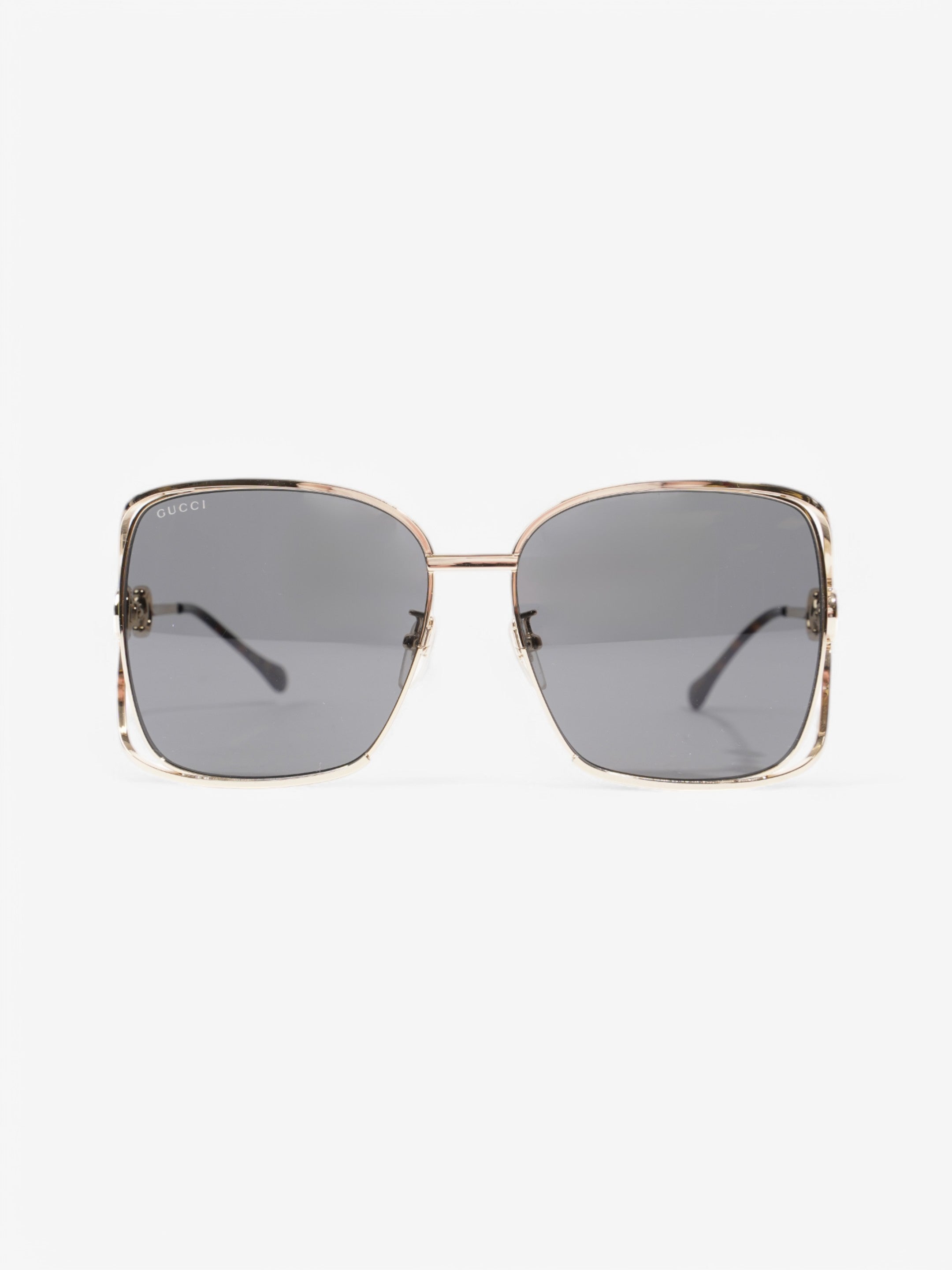 Gucci Gucci sunglasses Gold / Brown Base Metal