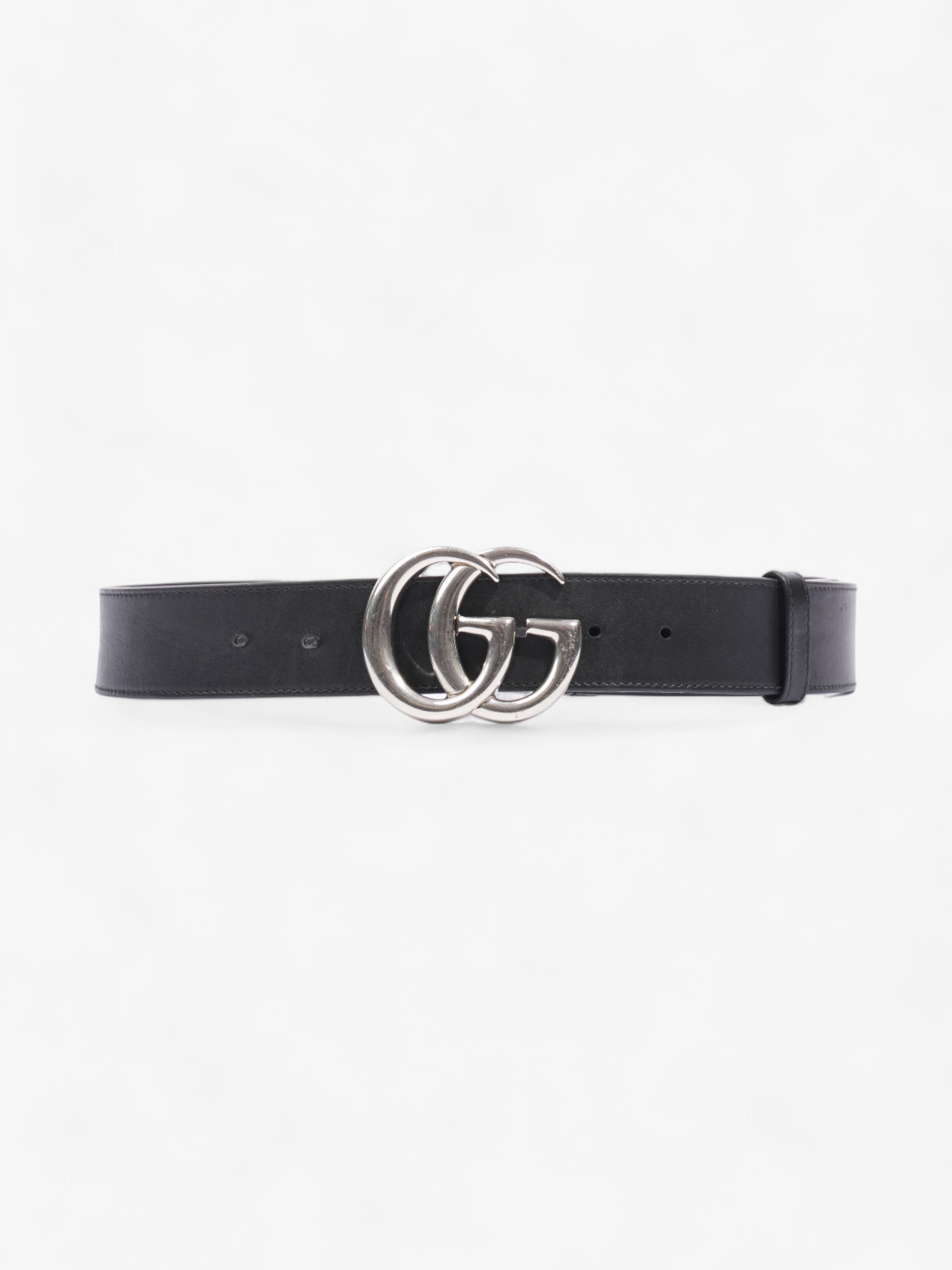 Gucci Marmont Belt Black Leather 80cm 32"