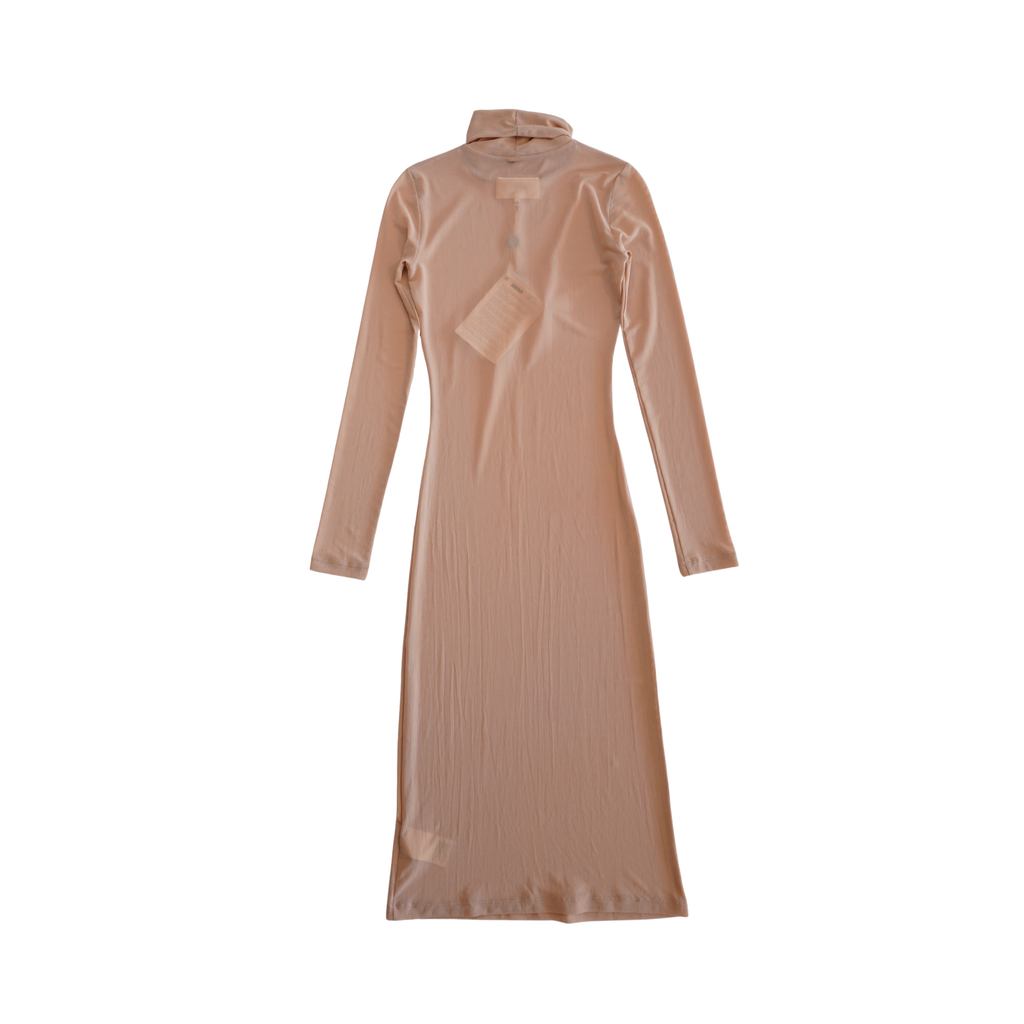 MM6 Mesh Turtleneck Dress - Women's 40