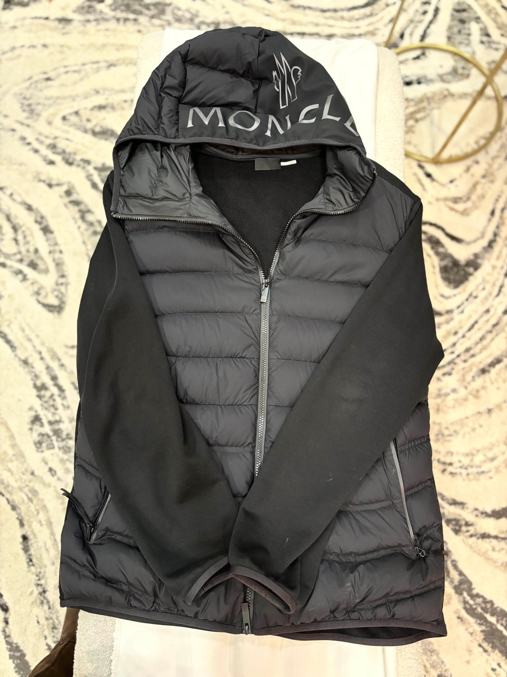 MONCLER DOWN KNIT MEN'S JACKET