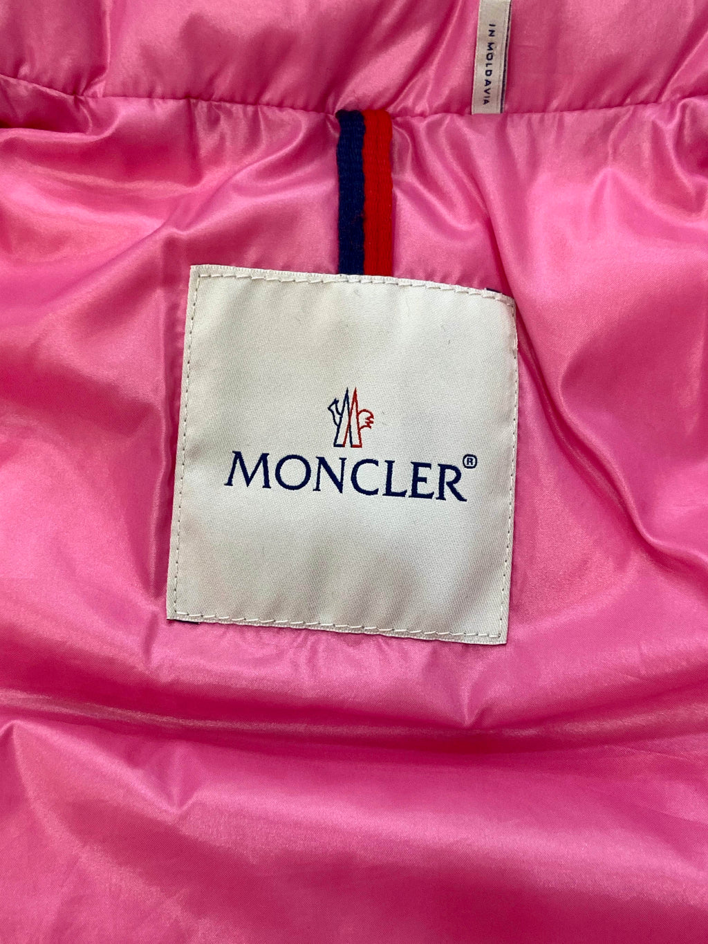 MONCLER GIRL'S GHANY TODDLER PUFFER GIRLS VEST